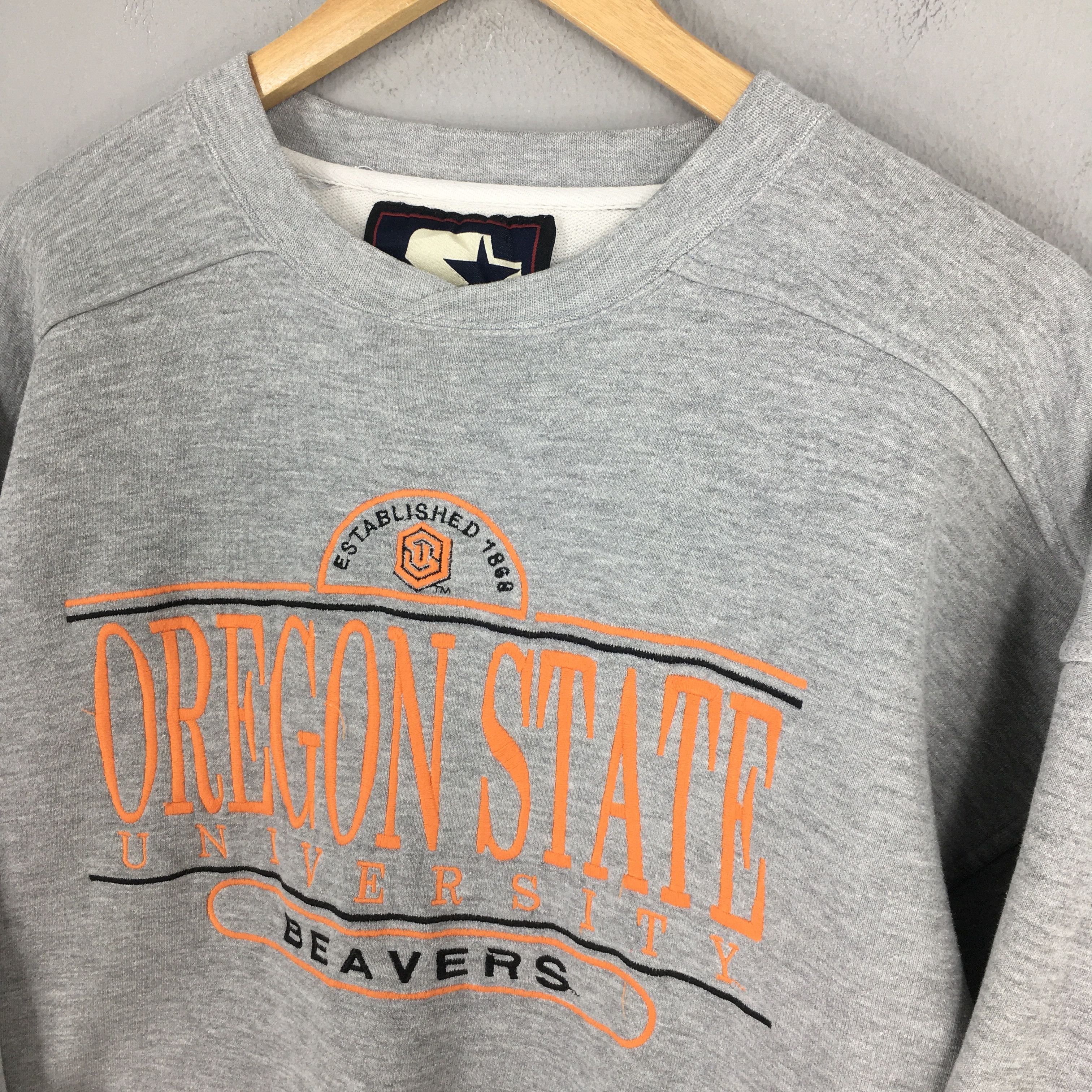 NCAA × Vintage Vintage Oregon State Beavers NCAA Sweatshirt Large Size US L / EU 52-54 / 3 - 3 Thumbnail