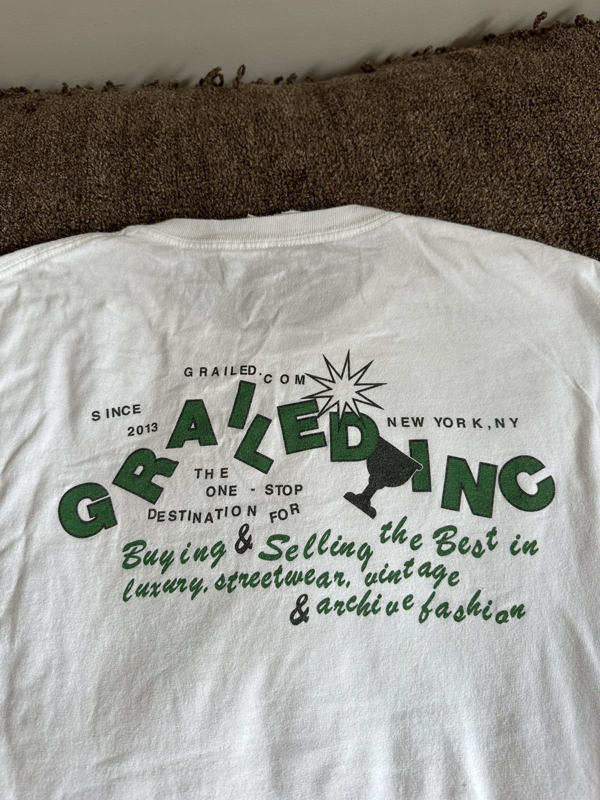 Grailed Grailed F&F “Dry Clean Only” Long Sleeve Graphic Tee Size US L / EU 52-54 / 3 - 4 Thumbnail