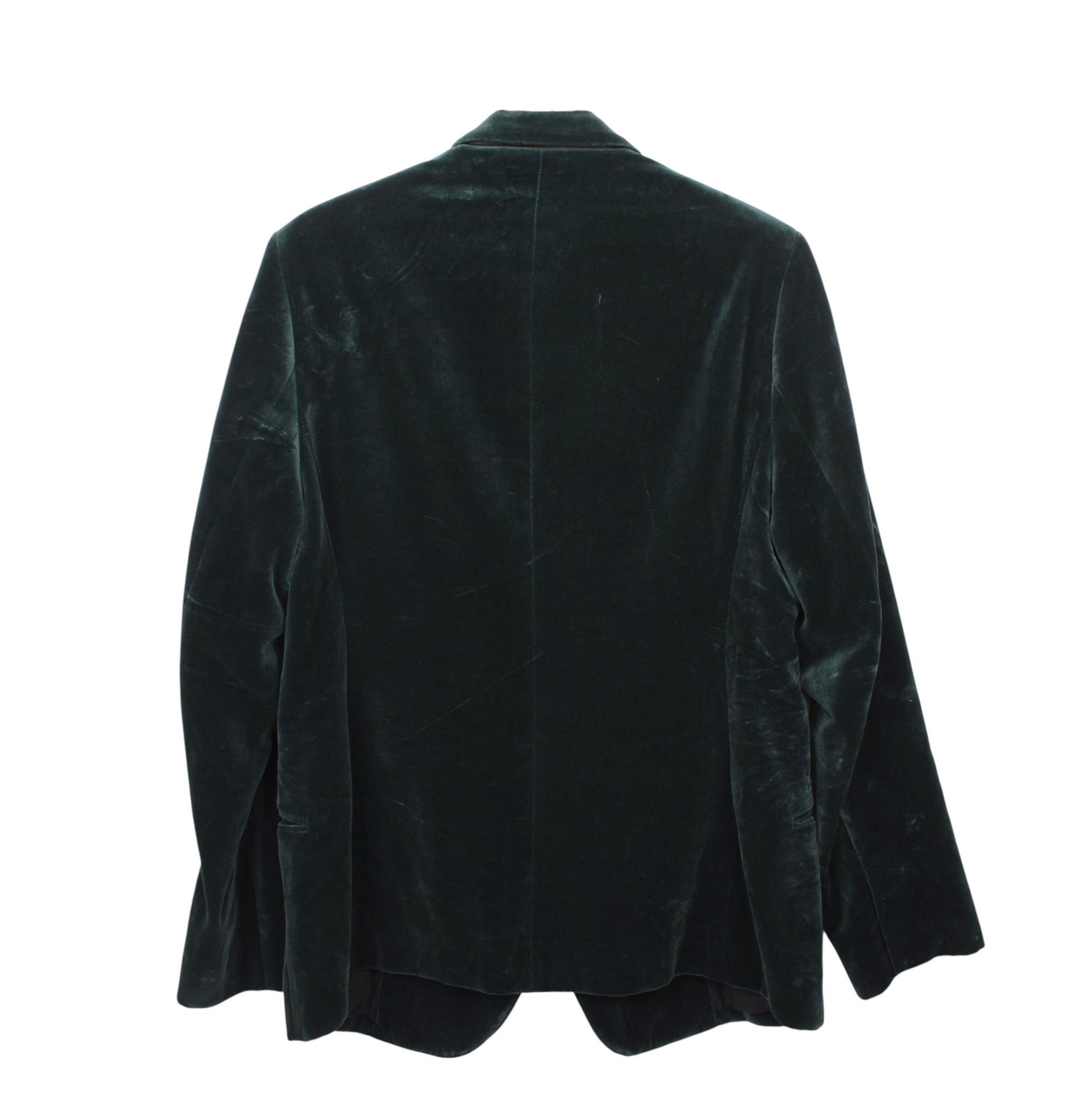 Haider Ackermann Haider Ackermann Men Jacket Velour Blazer Size US L / EU 52-54 / 3 - 3 Thumbnail
