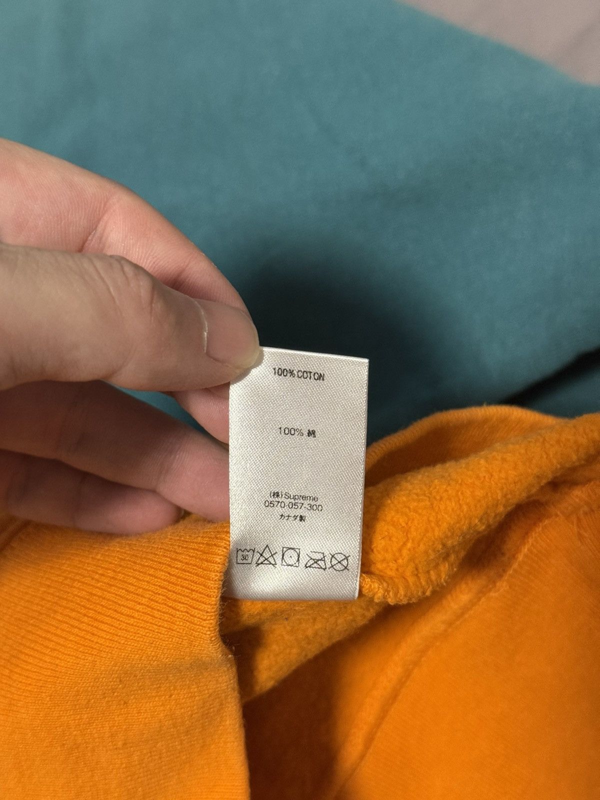 Supreme Supreme S logo colorblocked hooded sweatshirt hoodie Size US M / EU 48-50 / 2 - 7 Thumbnail