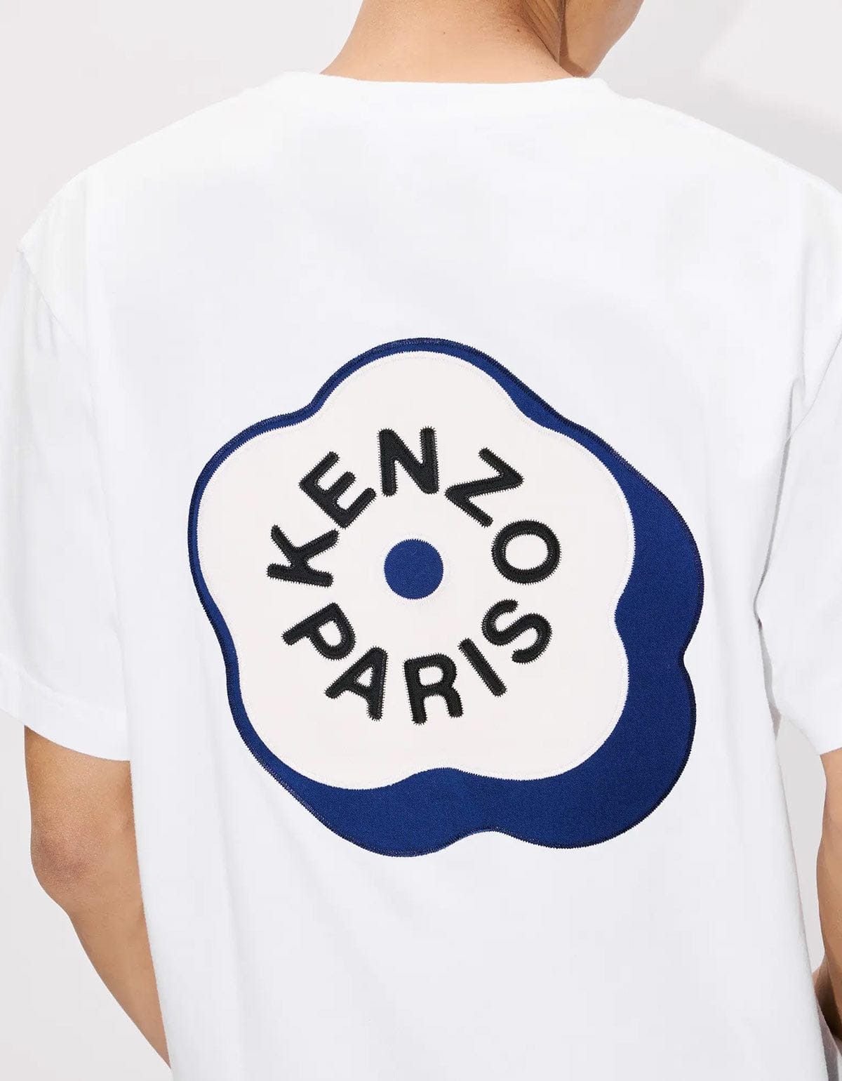 Kenzo Kenzo White Boke Flower 2.0 Embroidered Oversized T-Shirt Size US L / EU 52-54 / 3 - 6 Thumbnail