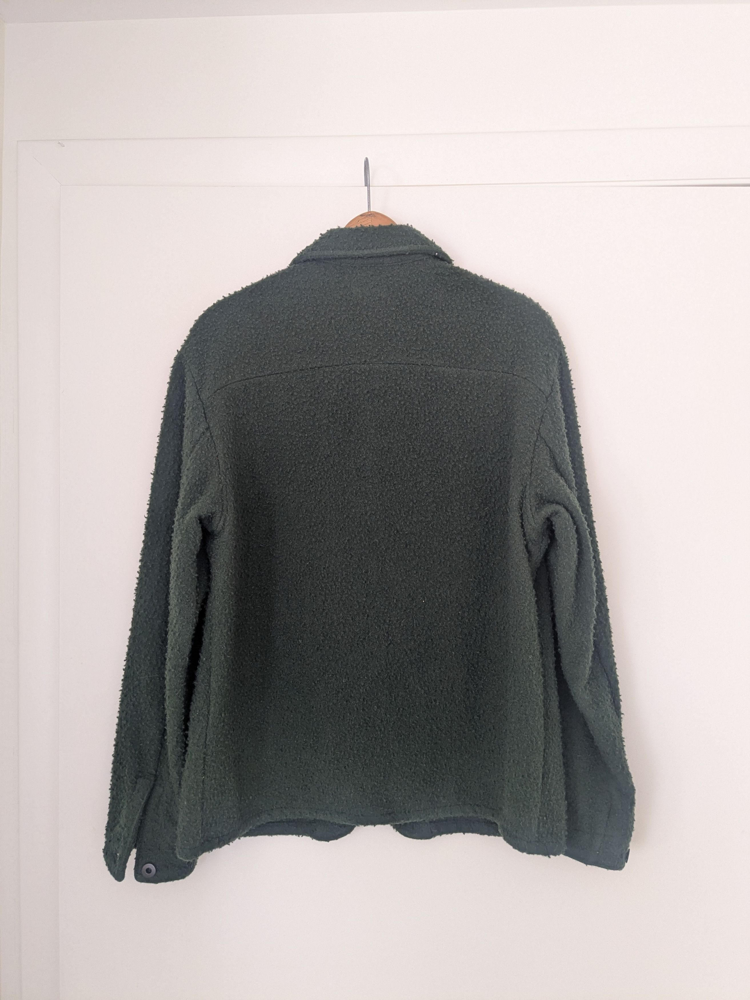 Evan Kinori Evan Kinori Green Casentino Wool Three Pocket Jacket Size US S / EU 44-46 / 1 - 4 Thumbnail