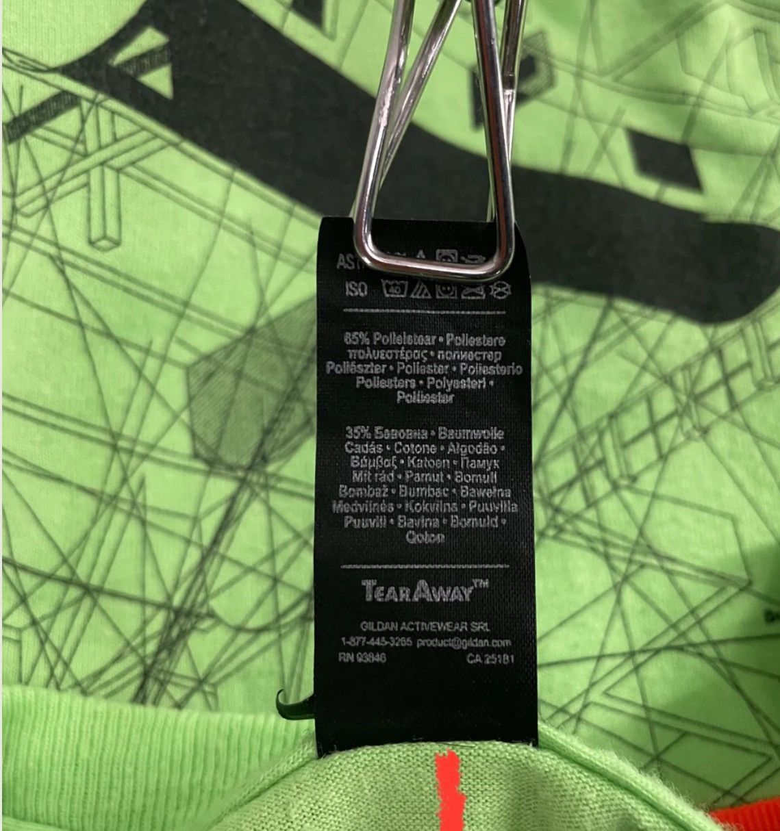 Off-White FOS Virgil abloh t-shirt Size US L / EU 52-54 / 3 - 4 Thumbnail