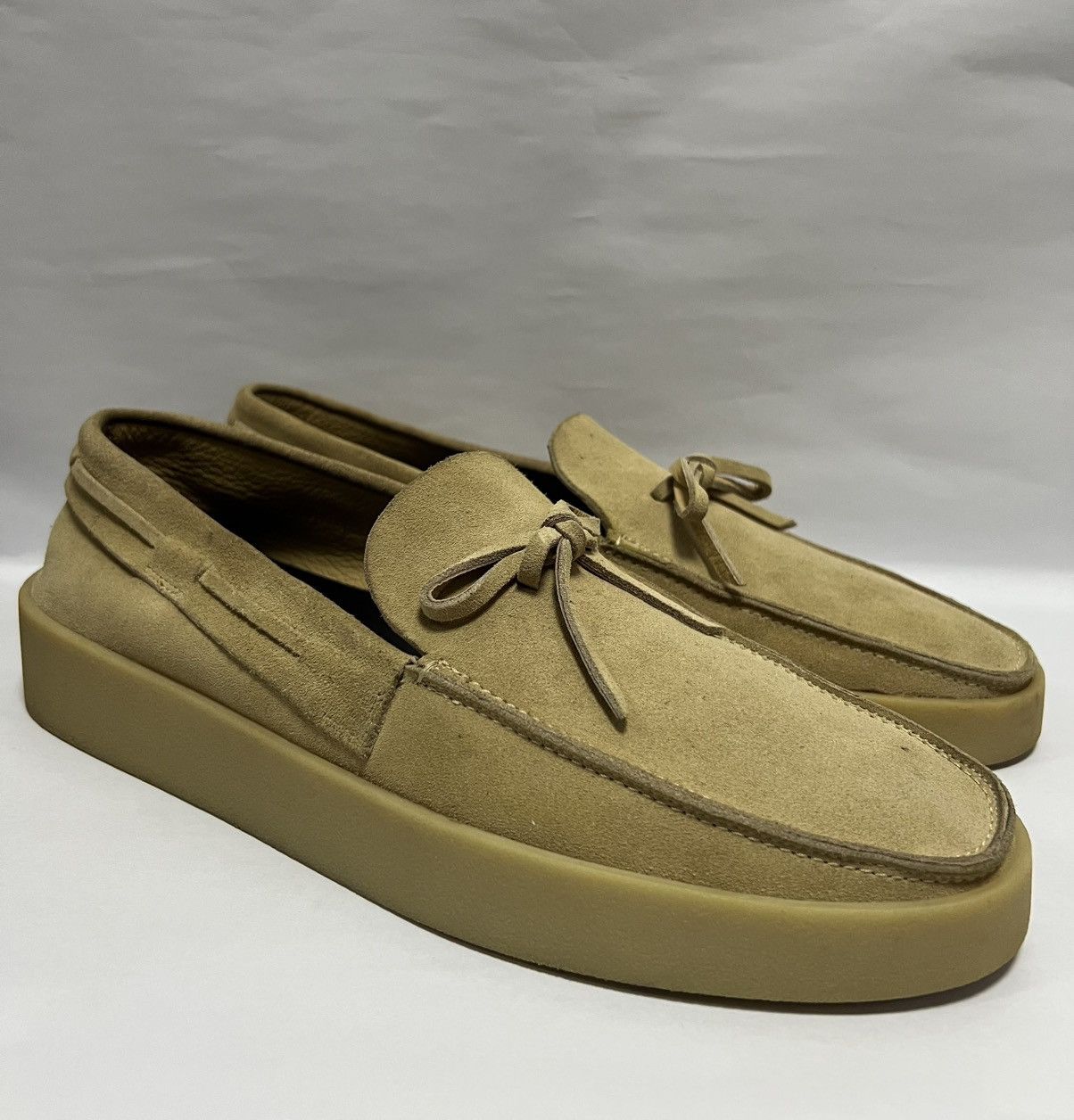 Fear of God Zegna Suede Loafers フィアオブゴッド FEAROFGOD x ZEGNA Suede Loafers in Camel by Yashua Simmons