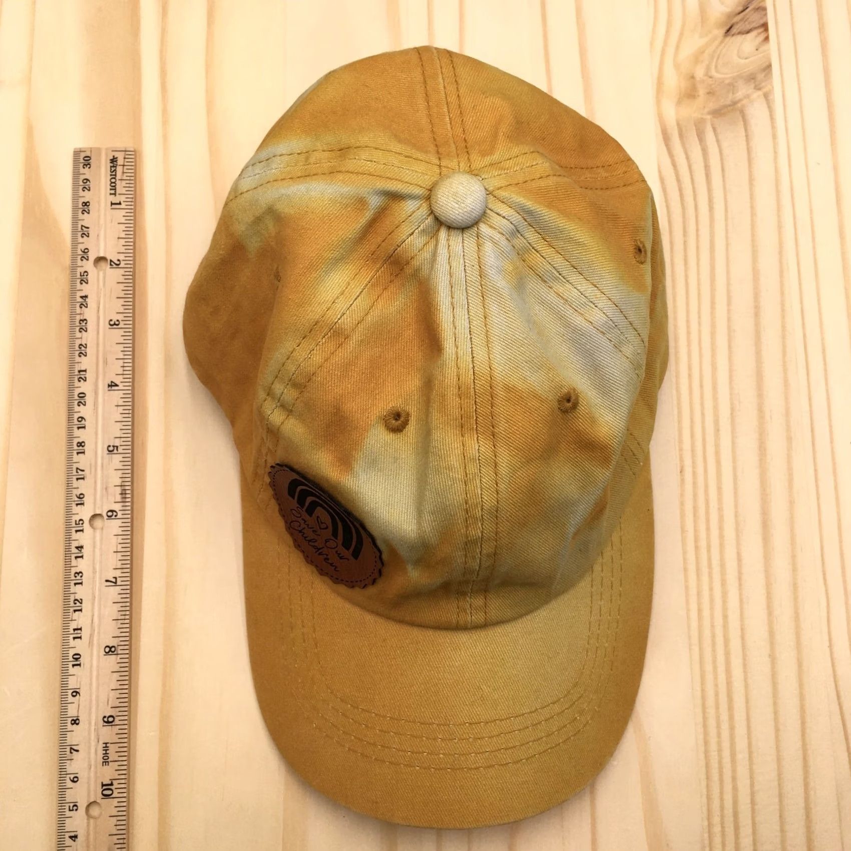 Vintage Save Our Children Baseball Cap Womens Gold One Size Adjustable Curved Brim Size ONE SIZE - 3 Thumbnail