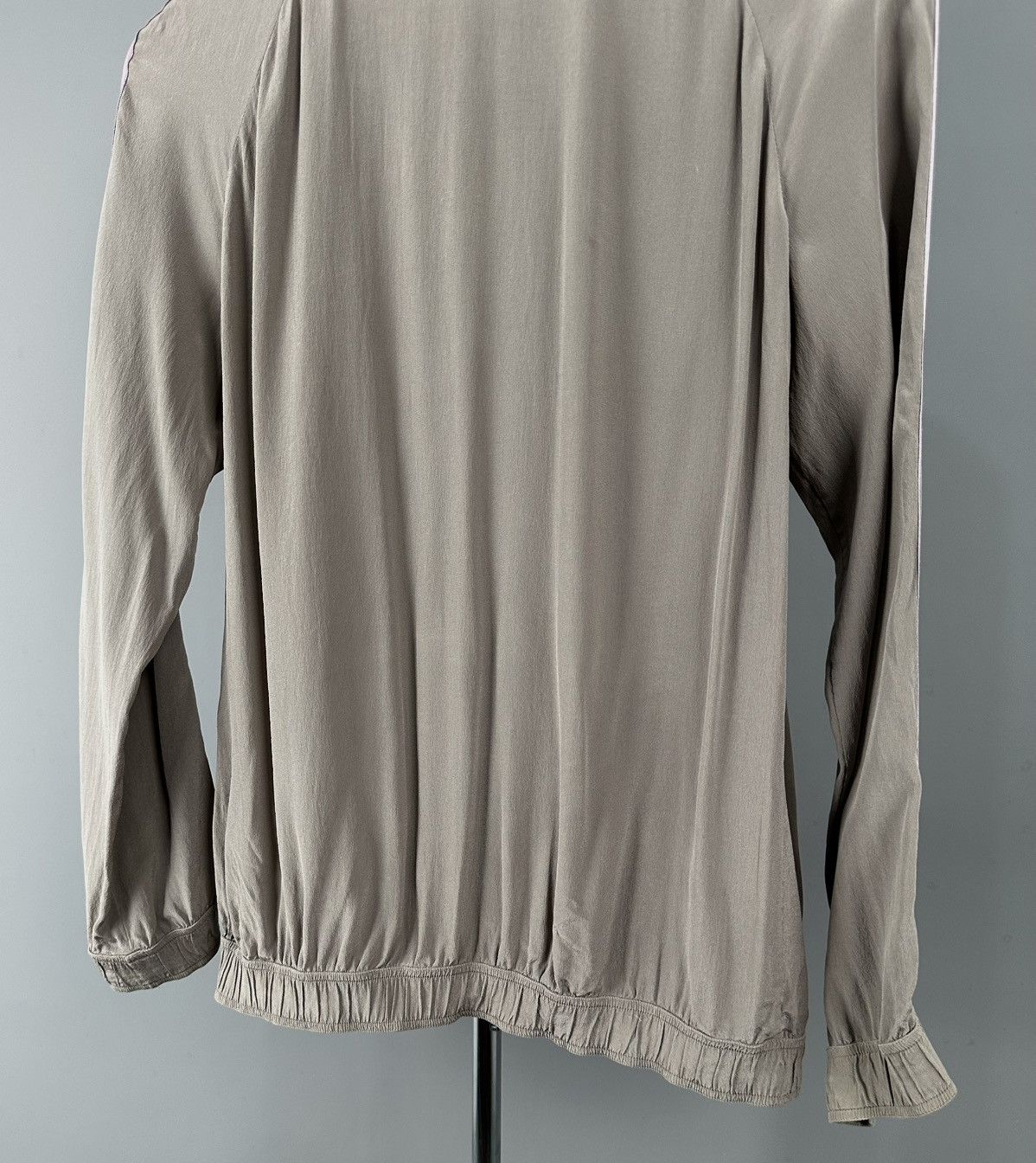 Gucci Gucci - Ready to Wear 2010 - Silk Zip Jacket Sleeve Stripes Size M / US 6-8 / IT 42-44 - 10 Thumbnail