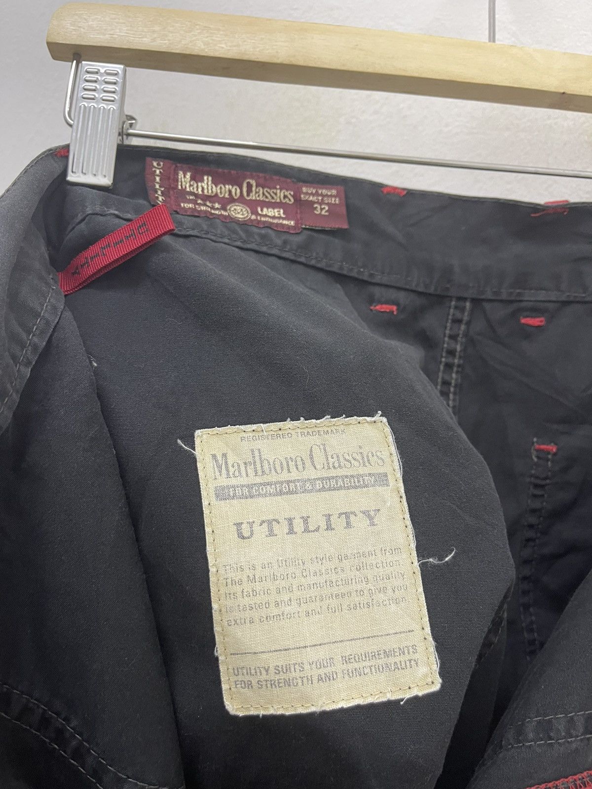 Marlboro Classics Rare Vintage MARLBORO Classics Utility Short Size US 32 / EU 48 - 8 Thumbnail