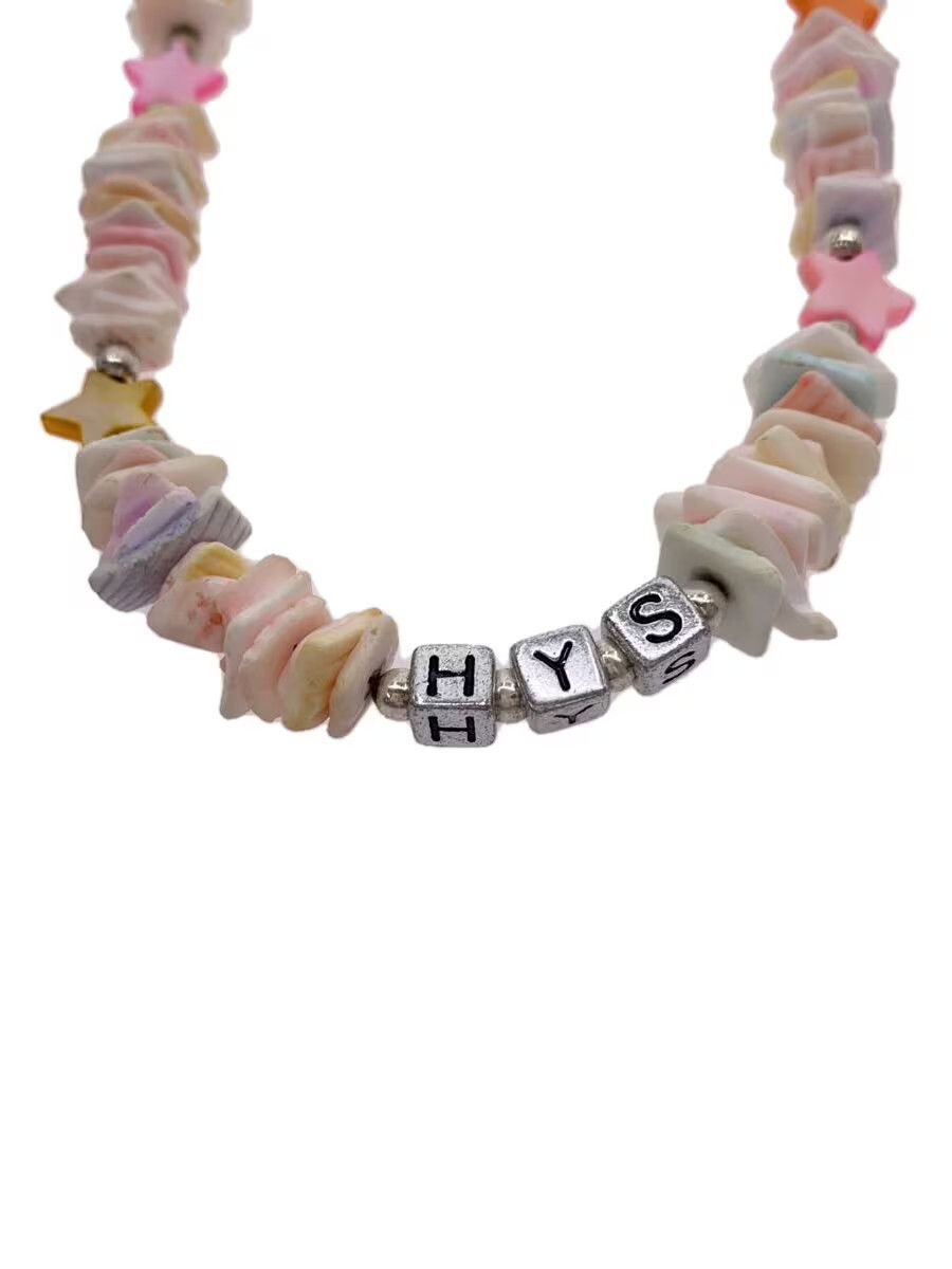 Hysteric Glamour Pastel Beaded Logo Necklace Size ONE SIZE - 2 Thumbnail