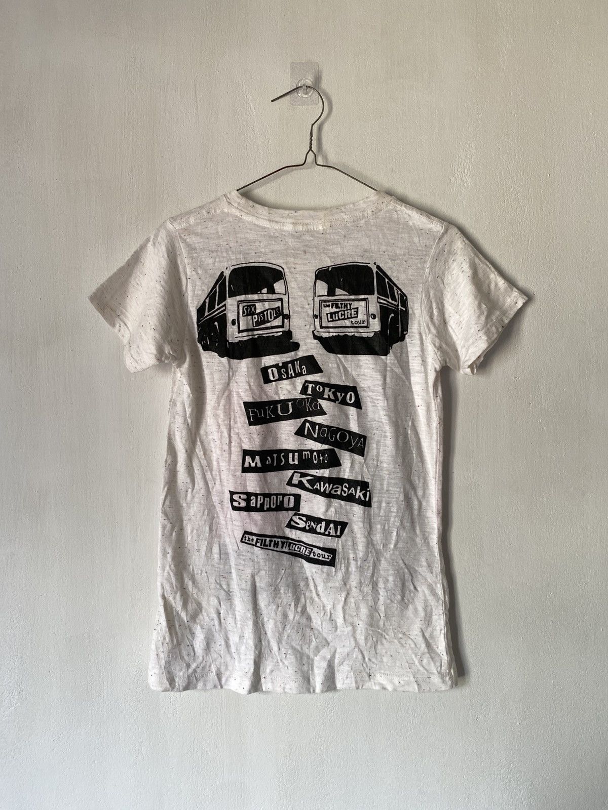 If Six Was Nine Chailai Sex Pistols Tour Tshirt Size M / US 6-8 / IT 42-44 - 2 Thumbnail