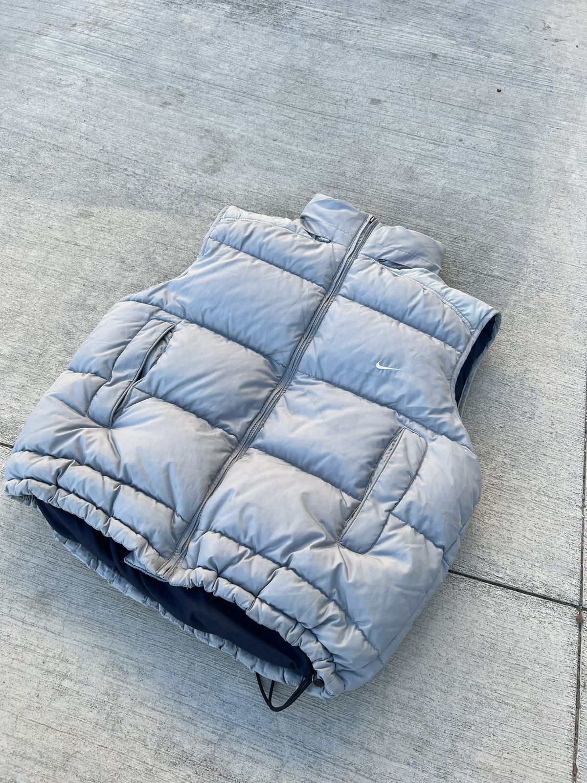 Nike 90s Vintage Nike Puffer Down Vest Size US L / EU 52-54 / 3 - 2 Thumbnail
