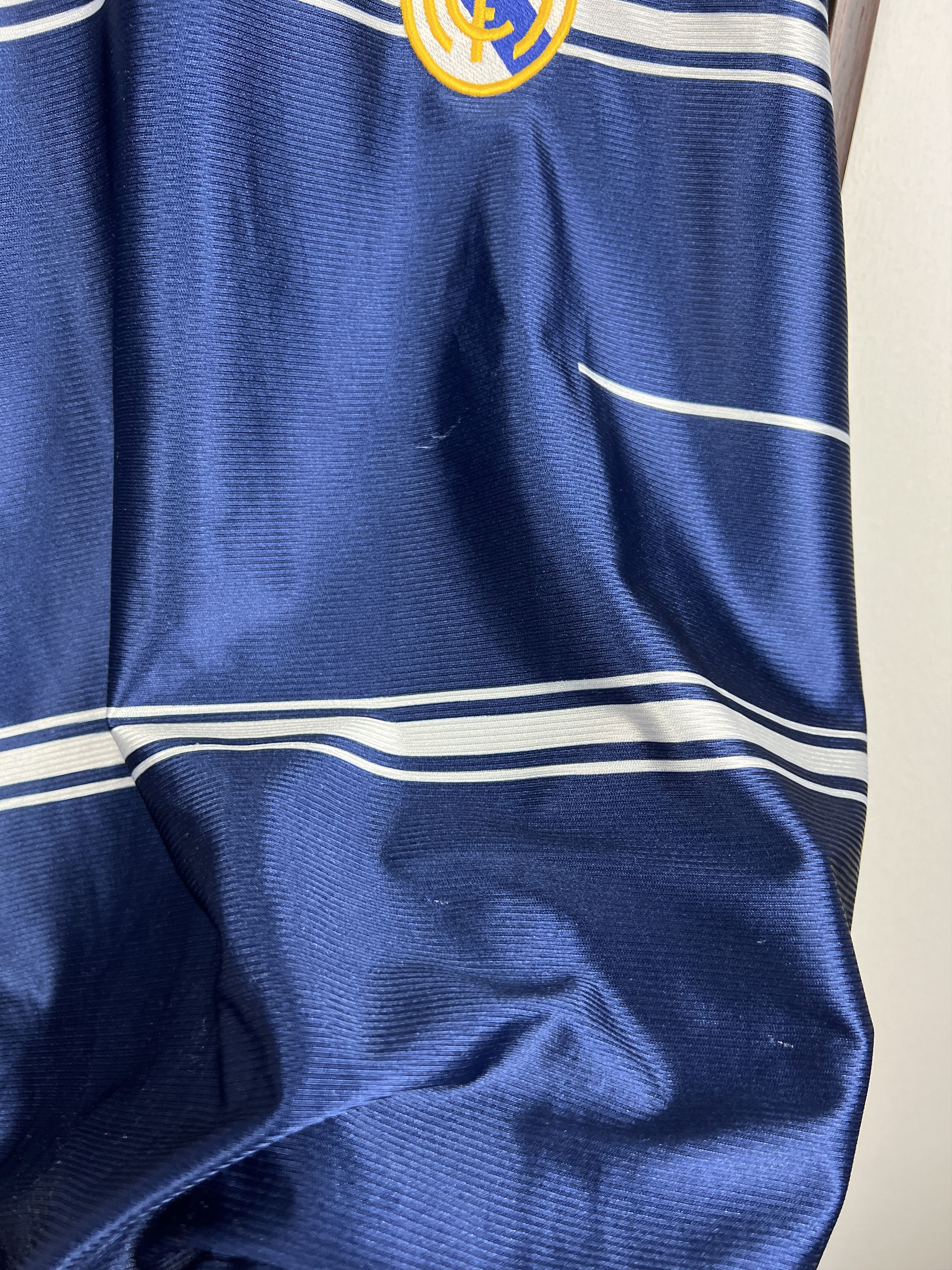Adidas Real Madrid Away football shirt Soccer Long Sleeve Jersey Size US XL / EU 56 / 4 - 5 Thumbnail