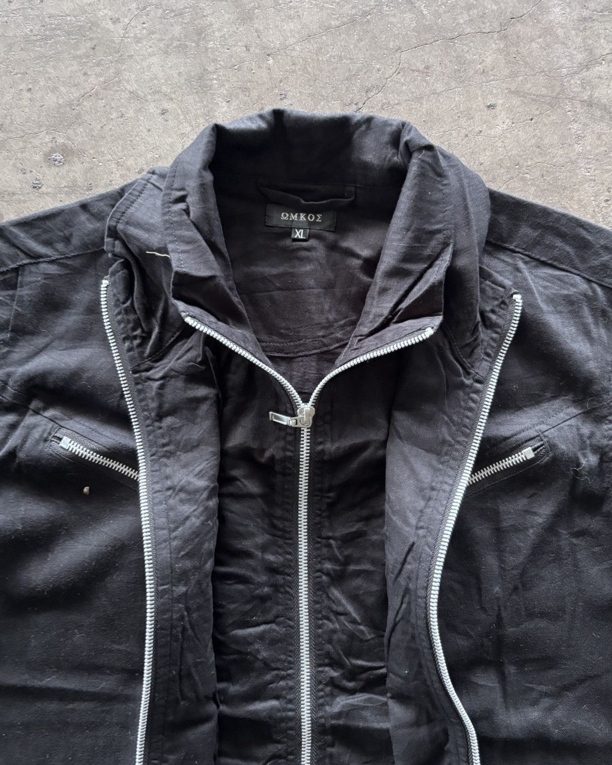 If Six Was Nine × Japanese Brand × Le Grande Bleu (L.G.B.) ifsixwsnine kmrii lgb style Double Layer Zip Up Size US L / EU 52-54 / 3 - 2 Thumbnail