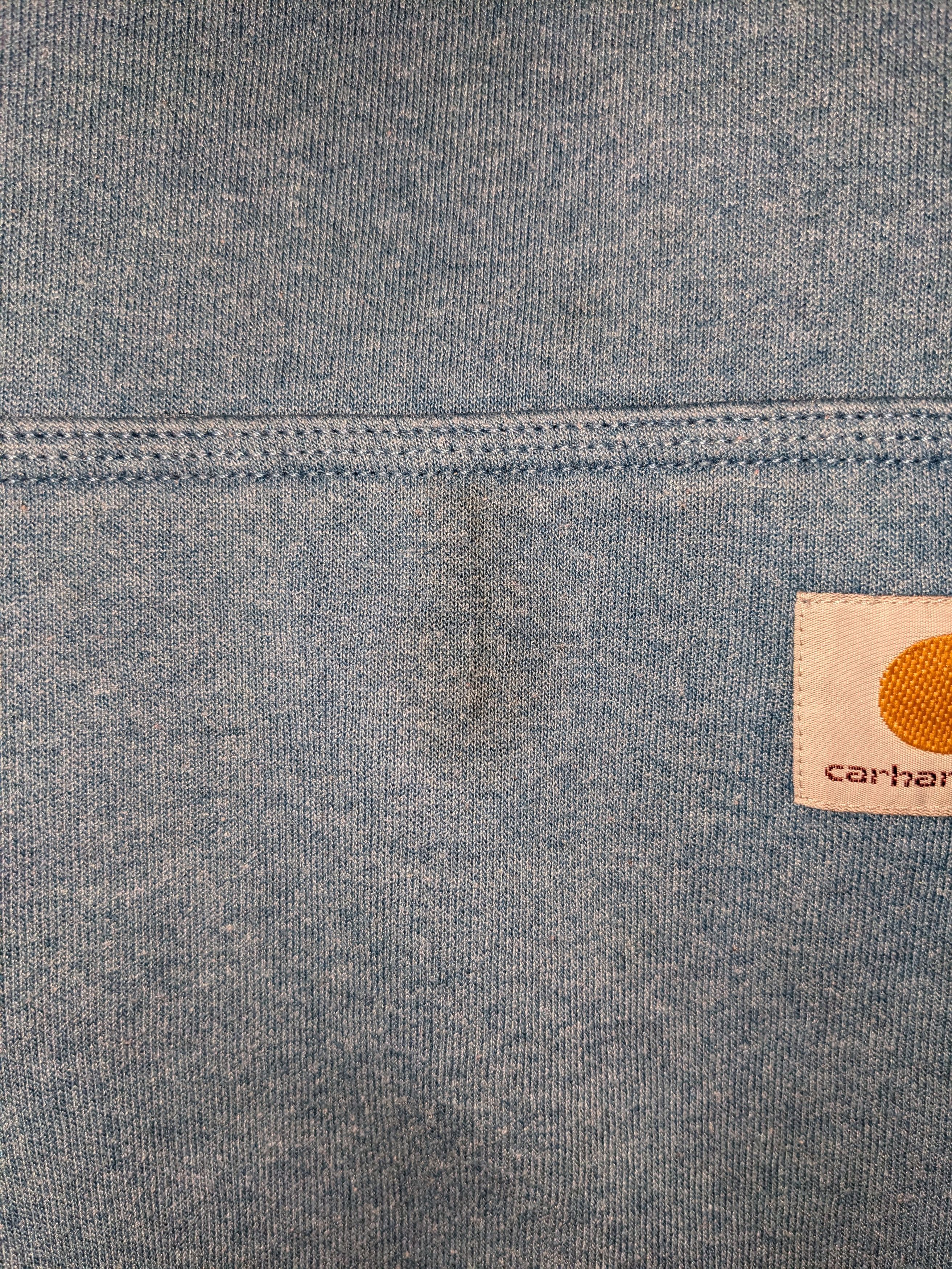 Carhartt × Designer Carhartt Logo Loose Fit Blue Medium Hoodie Size US M / EU 48-50 / 2 - 5 Thumbnail