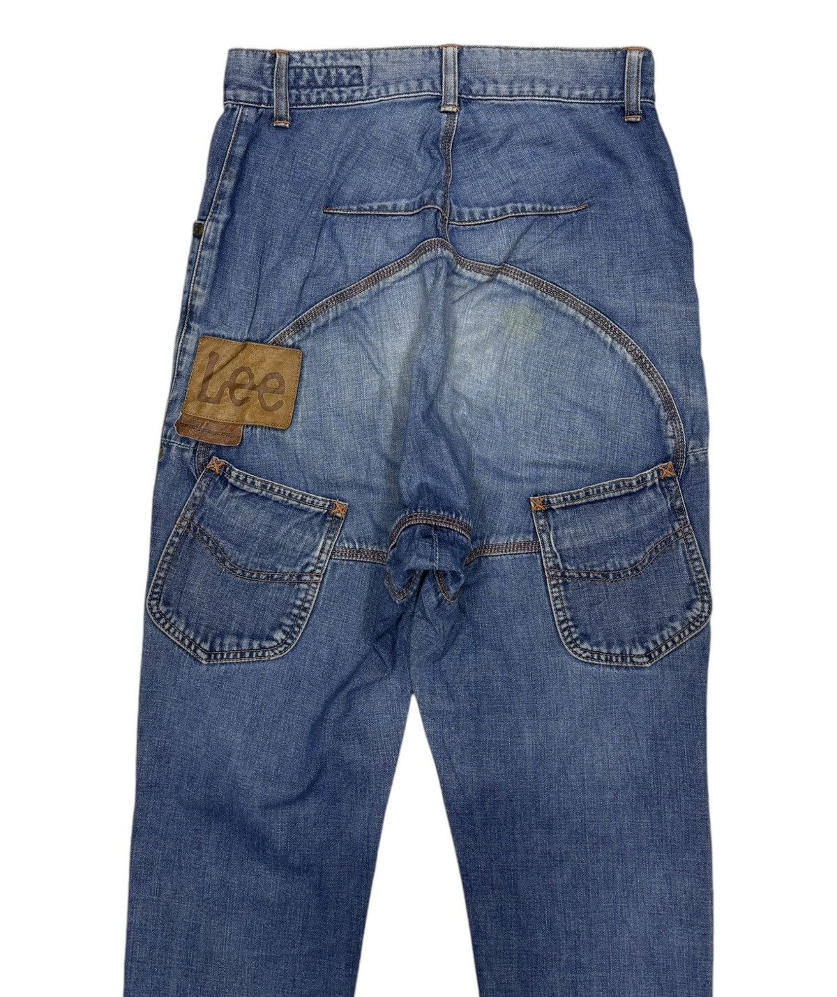 Issey Miyake ISSEY MIYAKE MERCIBEAUCOUP X LEE DROP CROTCH DENIM JEANS Size US 29 - 6 Thumbnail