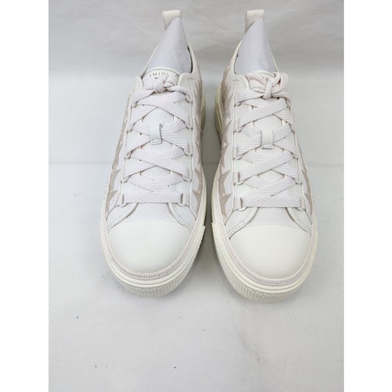 Amiri o1rshd1 Stars Court Low-Top Sneakers in Alabaster Size US 10 / EU 43 - 15 Thumbnail