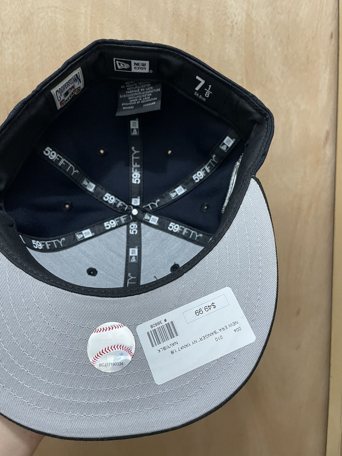 New York Yankees Yankee stadium patch 59fifty size 7 1/8 Hats