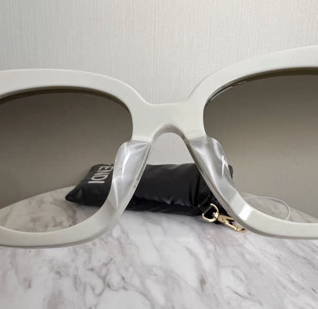 Fendi Fendi Logo Oval Sunglasses J42 Size ONE SIZE - 7 Thumbnail