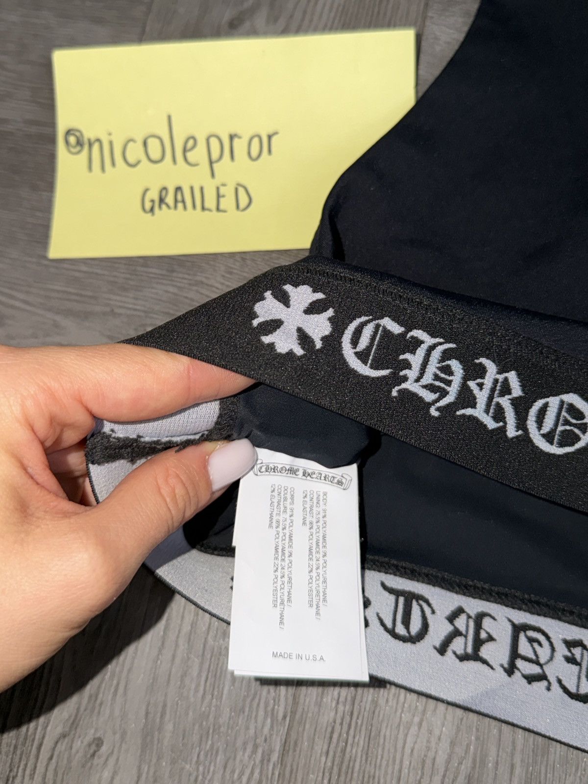 Chrome Hearts Chrome hearts embroidered Sports Bra Size L / US 10 / IT 46 - 2 Thumbnail
