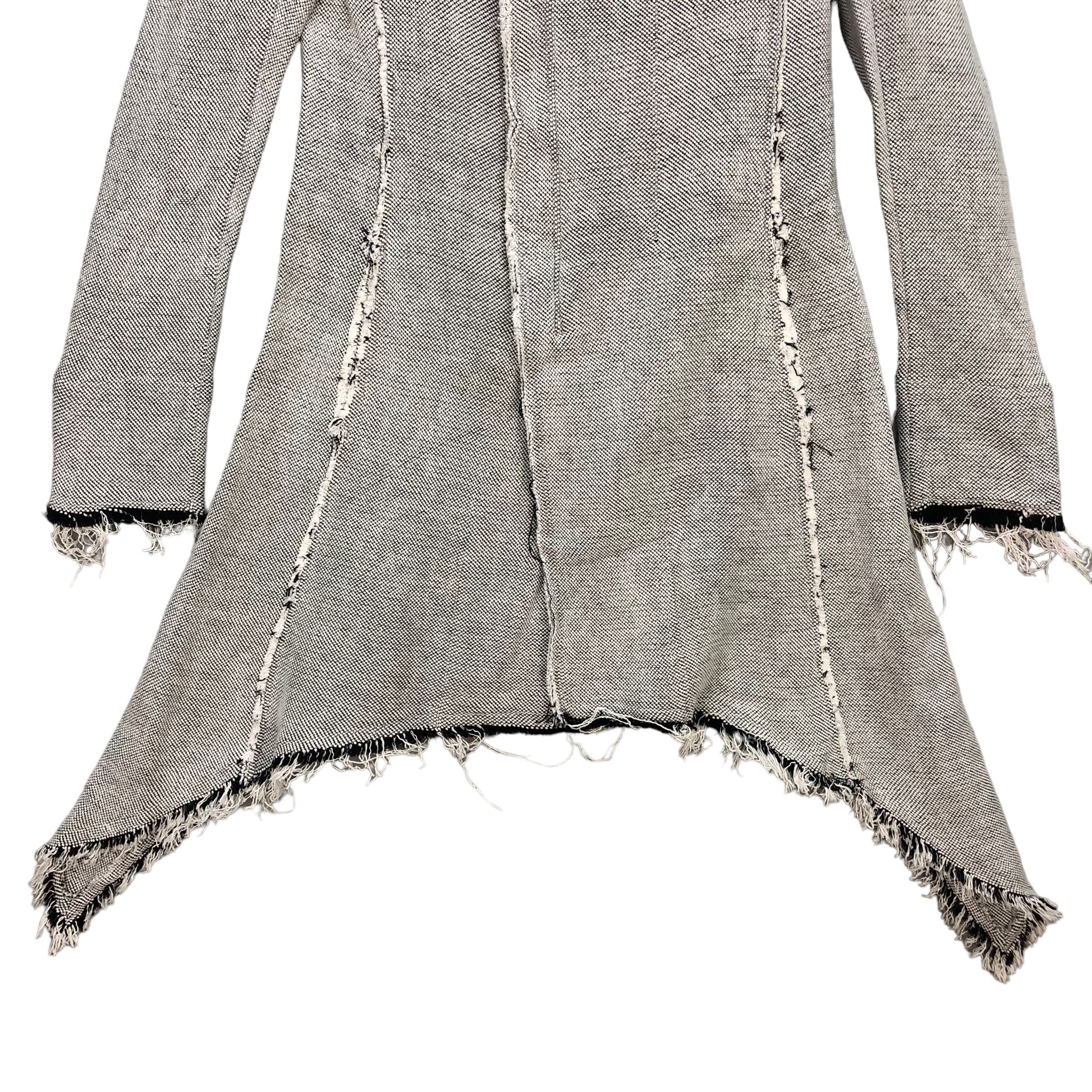 Bajra BAJRA TRASHED DESIGN JACKET #7315-129 Size S / US 4 / IT 40 - 3 Thumbnail
