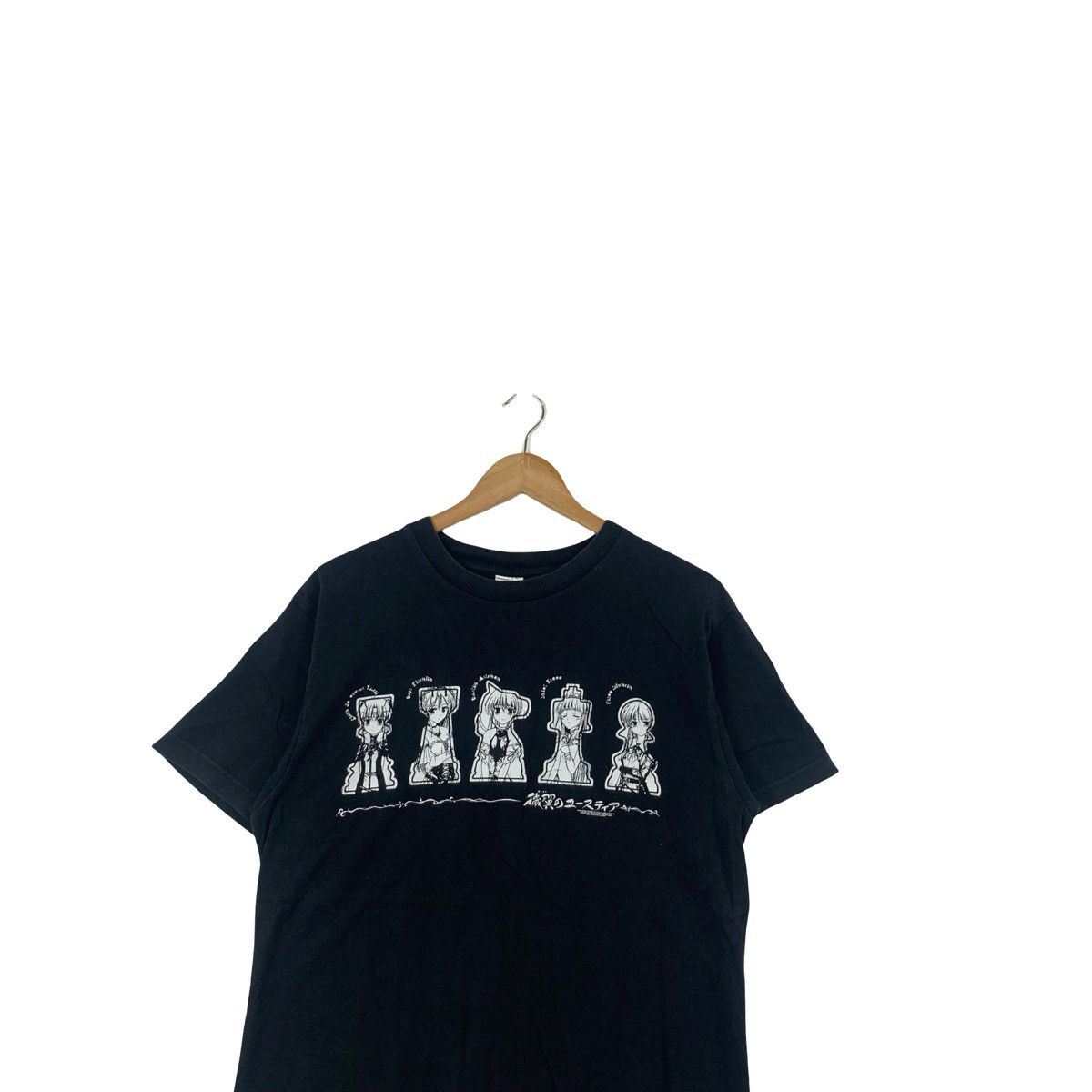 Anime AIYOKU NO EUSTIA Japanese Visual Novel Character Cartoon Tee Size US L / EU 52-54 / 3 - 2 Thumbnail
