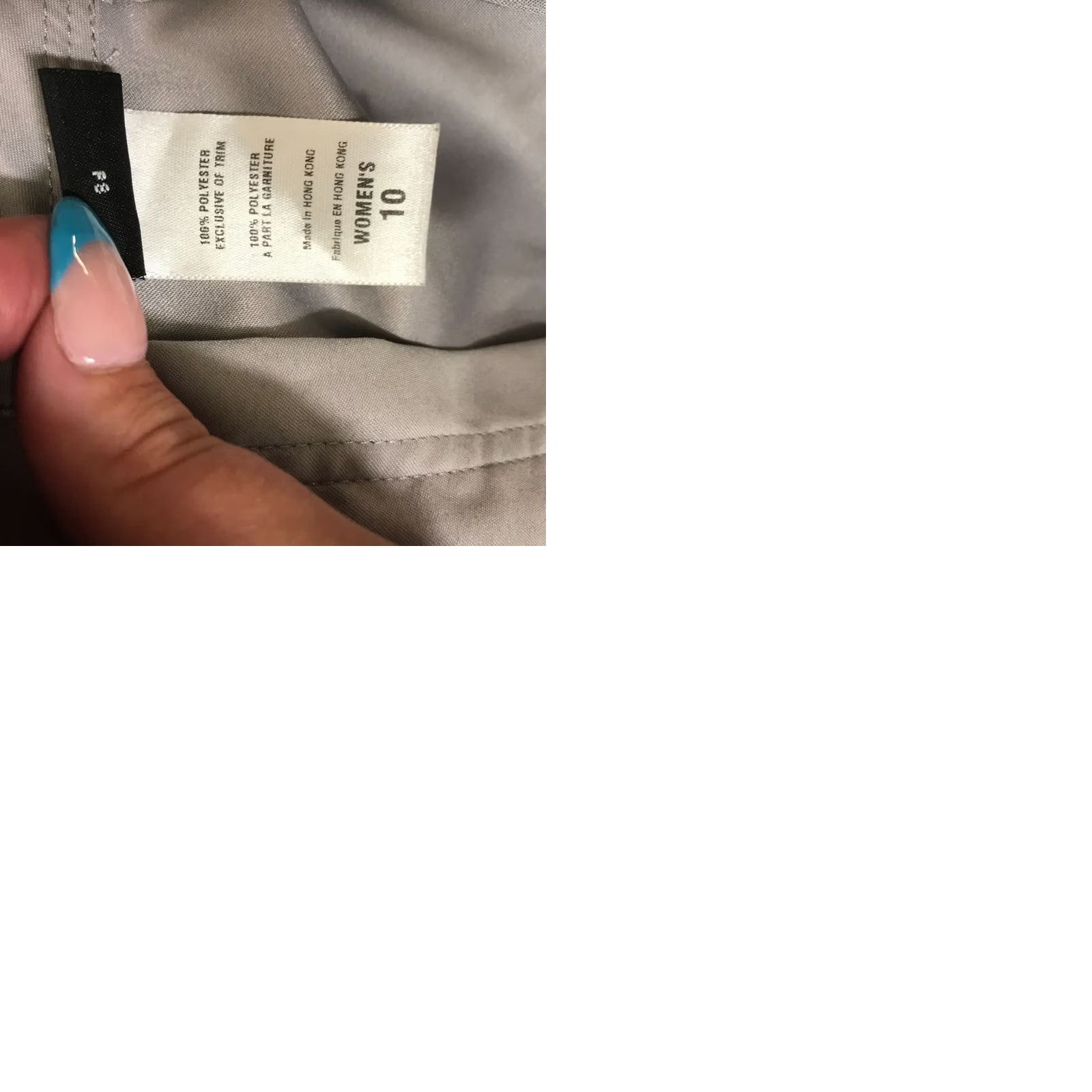 Patagonia PATAGONIA Women's 10 Gray Polyester Casual Capri Pants Size 32" / US 10 / IT 46 - 9 Thumbnail