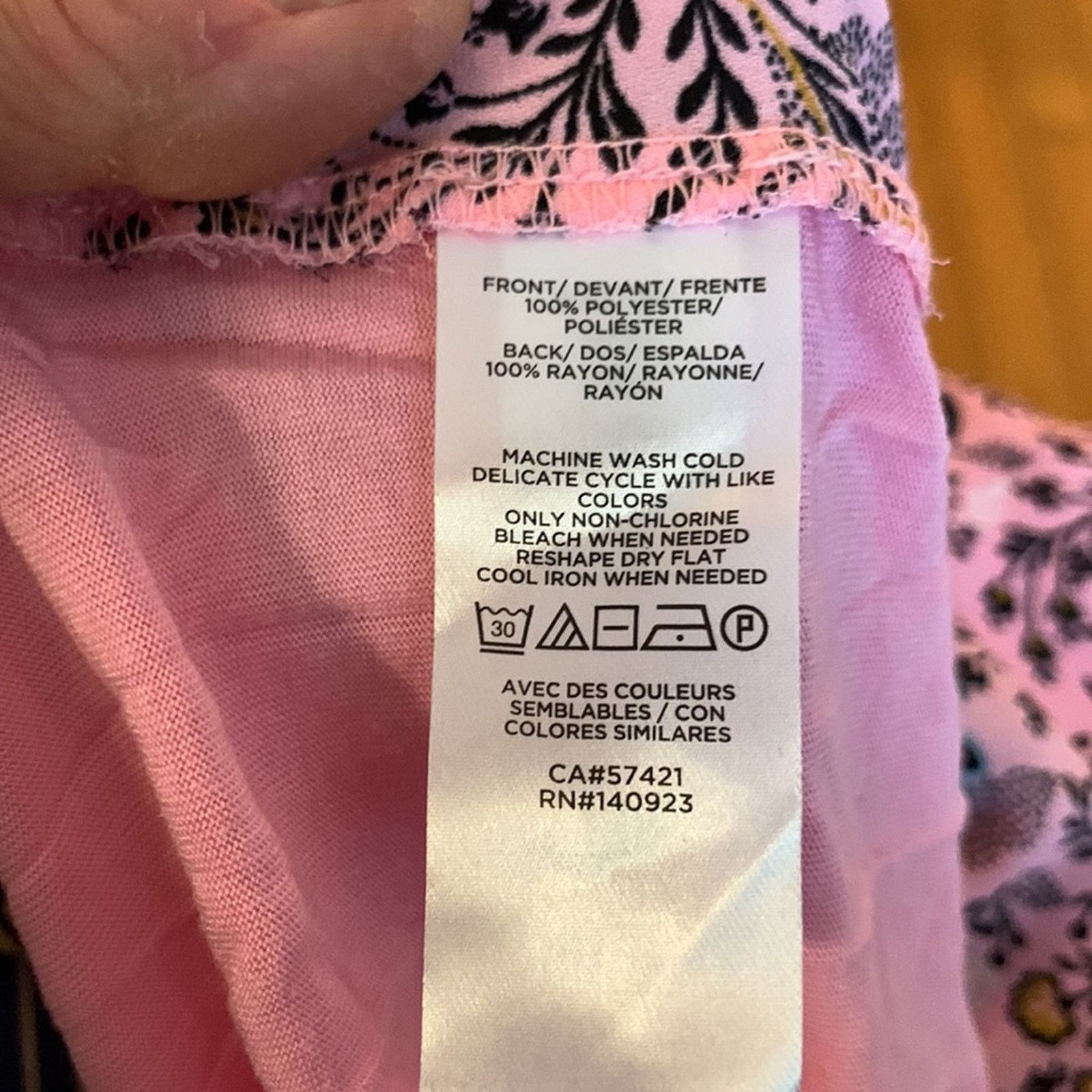 Loft LOFT pink floral sleeveless cami tank top Size L / US 10 / IT 46 - 8 Thumbnail