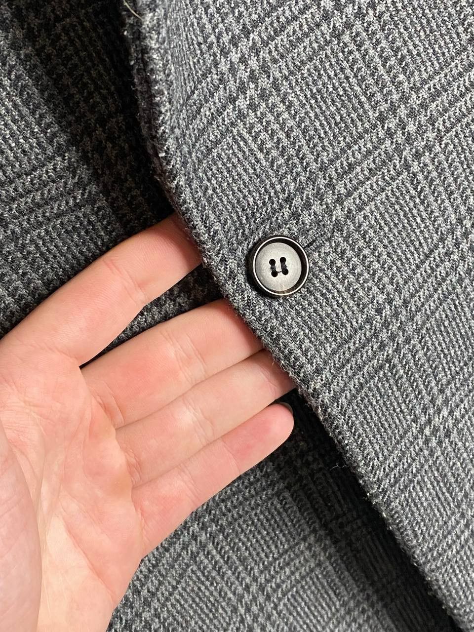 Allsaints × Vintage AllSaints “Navan” Check Wool Coat Size XXL Size US XXL / EU 58 / 5 - 6 Thumbnail