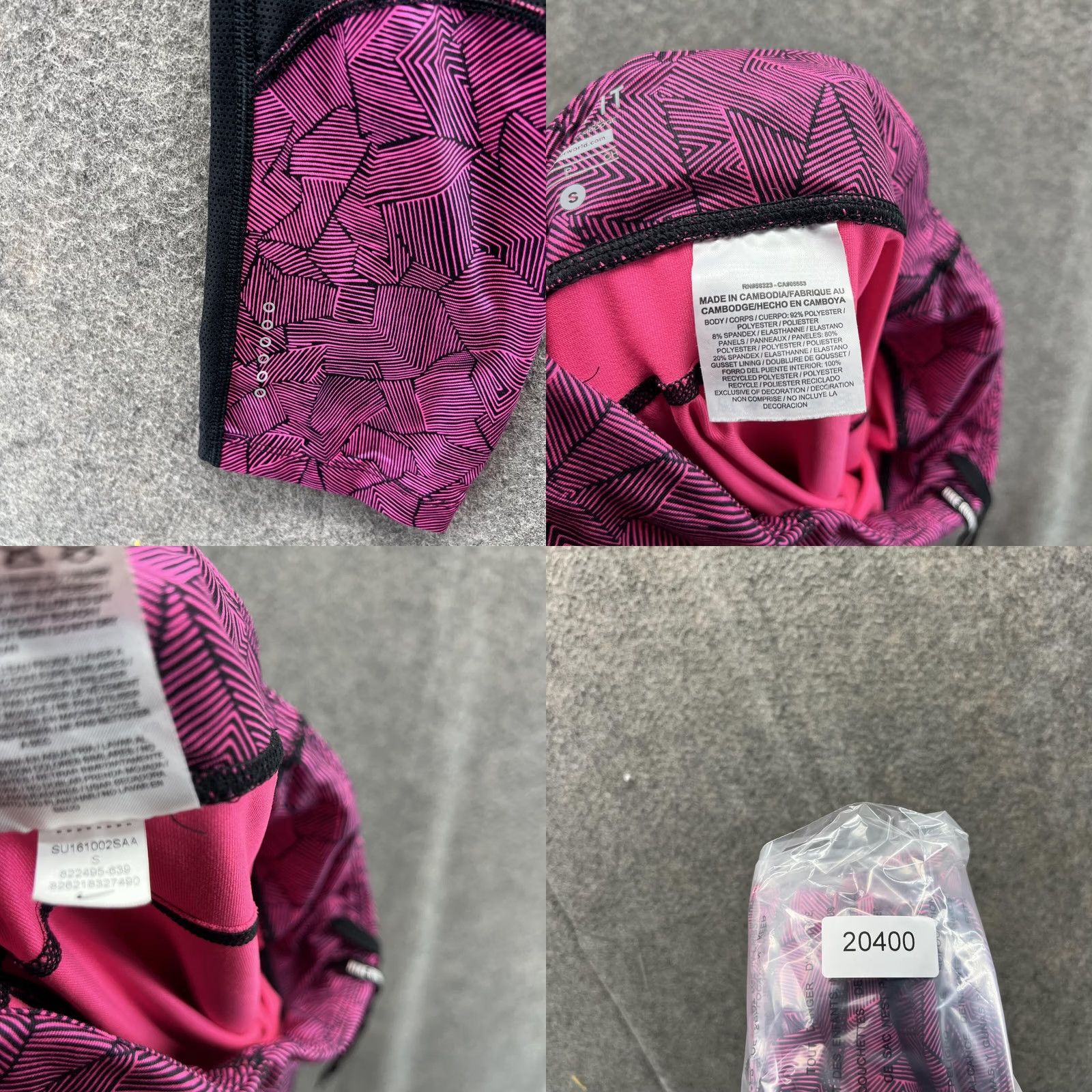 Nike Nike Dri-FIT Pants Women Small Purple Athletic Training Lightweight Polyester Leggings Size 28" / US 6 / IT 42 - 9 Thumbnail