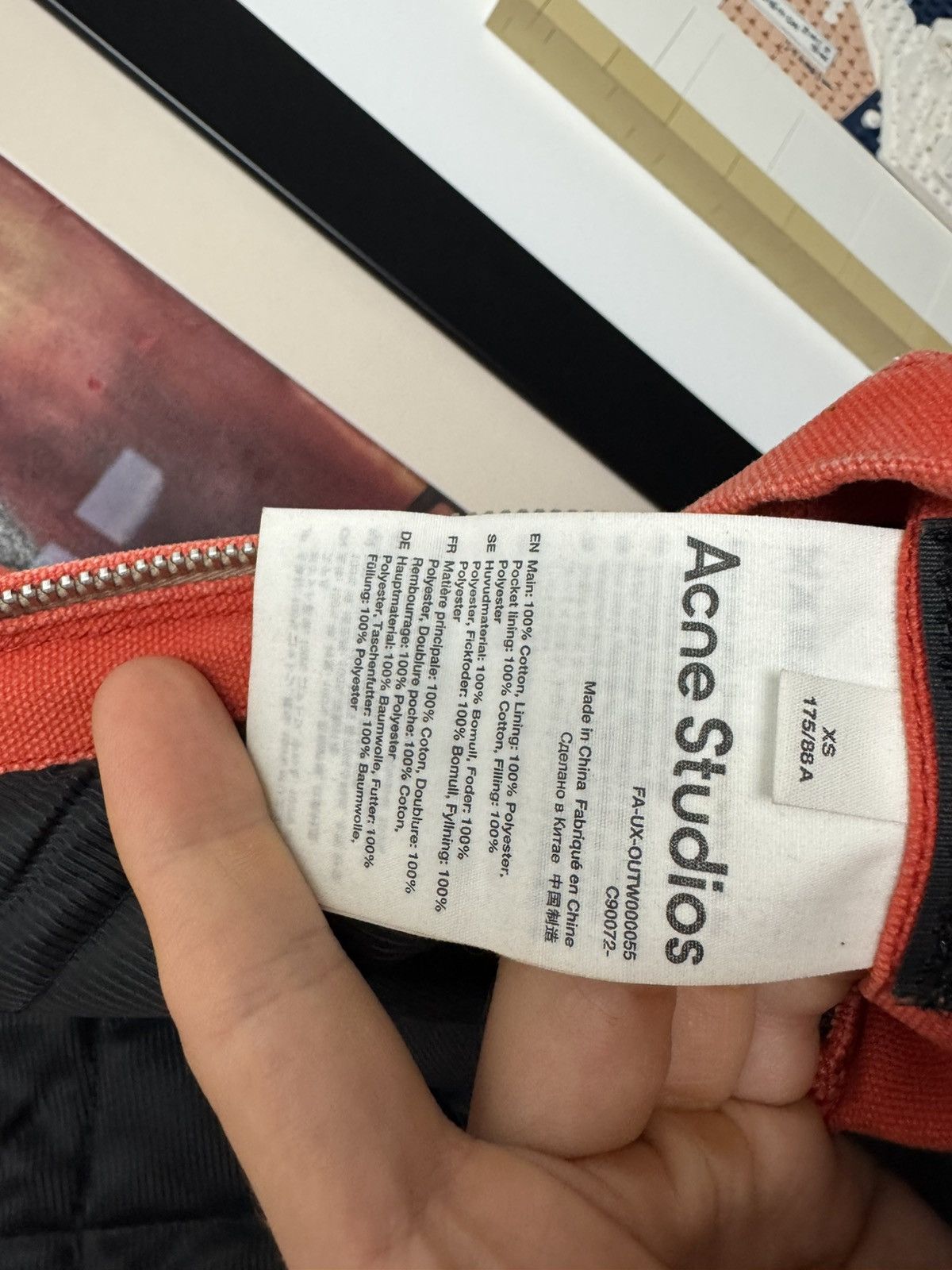 Acne Studios Acne Studios Padded Face Washed Canvas Work Detroit Jacket Size US M / EU 48-50 / 2 - 9 Thumbnail