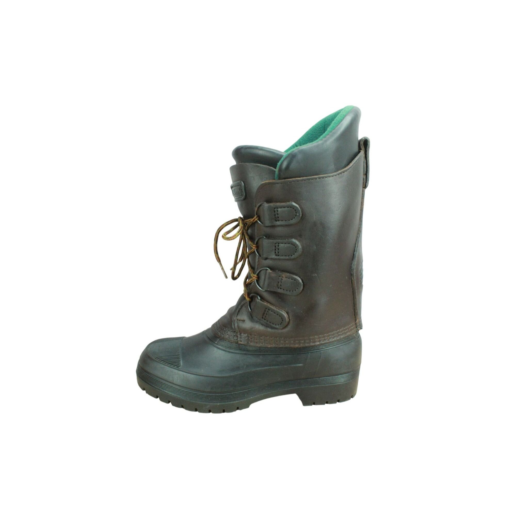 LL Bean Women’s Brown Leather Waterproof Insulated Duck Boot