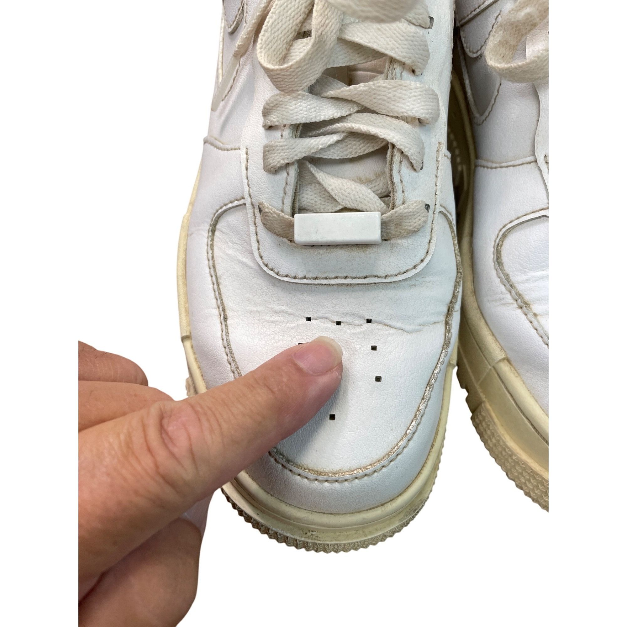 Nike Nike Air Force 1 Pixel womans white low leather Sneakers Siz Size US 7.5 / IT 37.5 - 11 Thumbnail