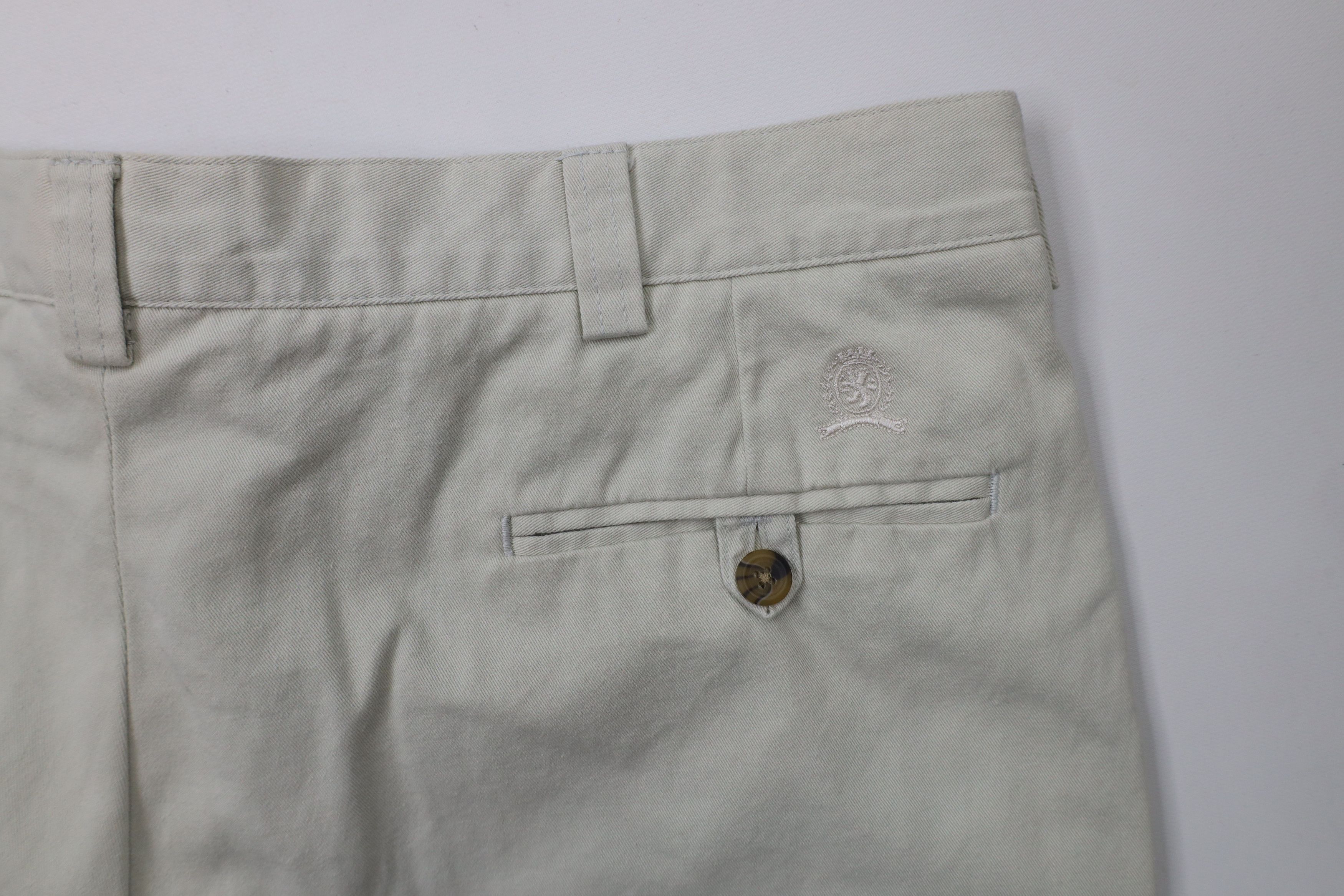 Tommy Hilfiger × Vintage Vintage 90s Tommy Hilfiger Wide Leg Chino Pants Stone Beige Size US 38 / EU 54 - 12 Thumbnail