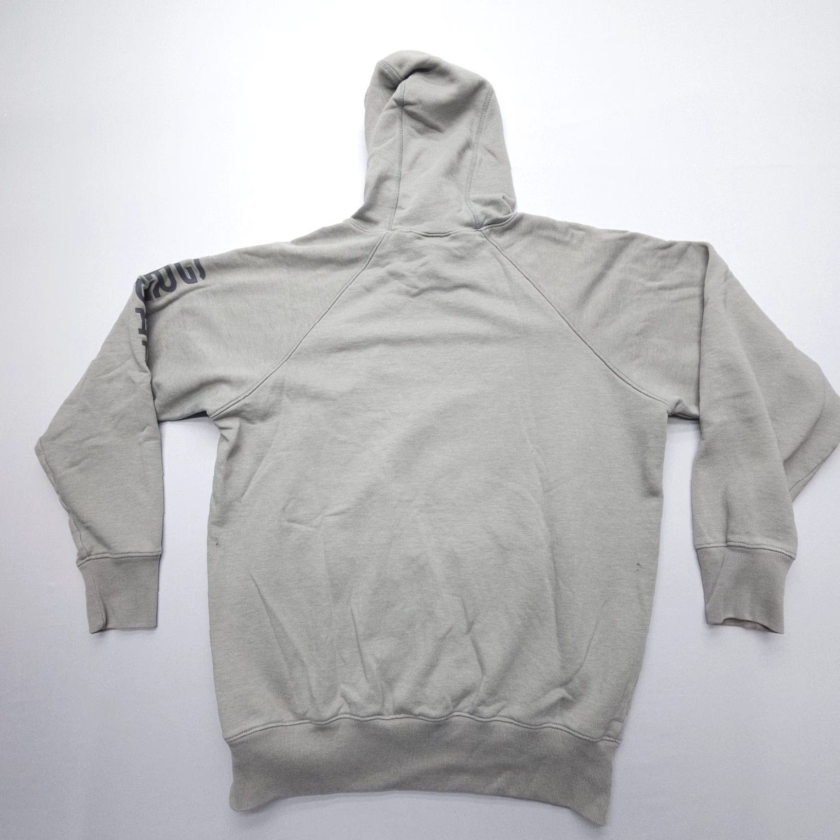 Vintage Grundens Dillingham Tech Hoodie Mens Medium Gray Fleece Spellout Fishing Work Shirt Pullover Hooded Pockets Logo 2000s Style Mens Size US M / EU 48-50 / 2 - 2 Thumbnail