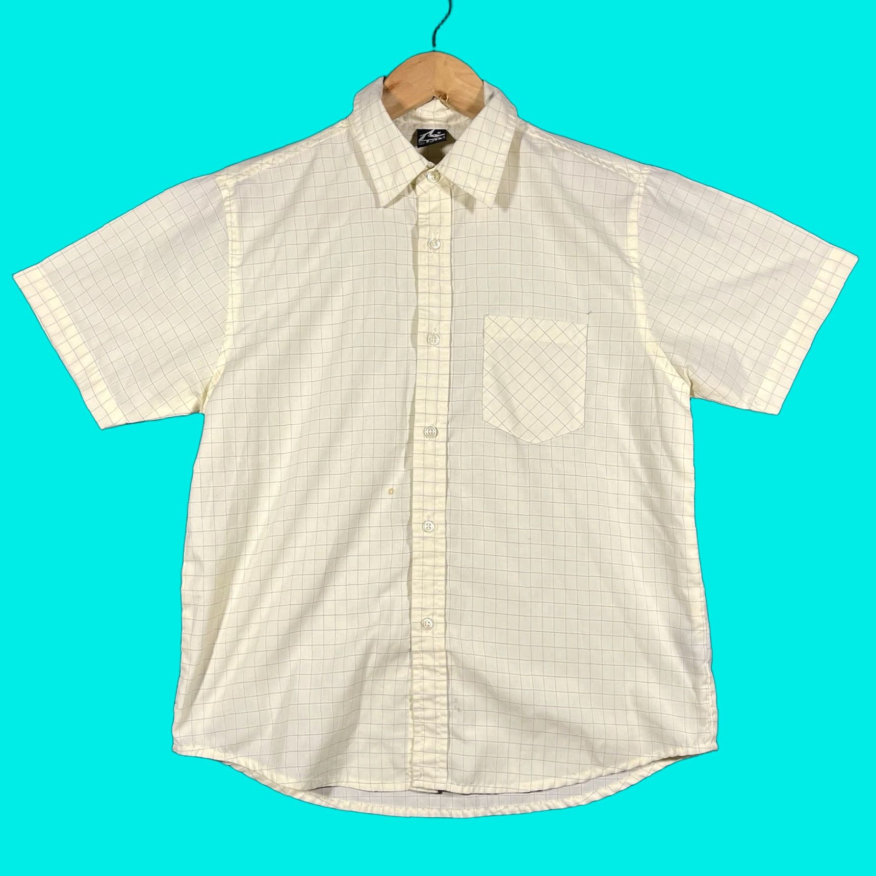 Rusty VINTAGE Rusty Surf Co. Mens Button-Up Short Sleeve Yellow Shirt Size S 90s Size US S / EU 44-46 / 1 - 1 Thumbnail