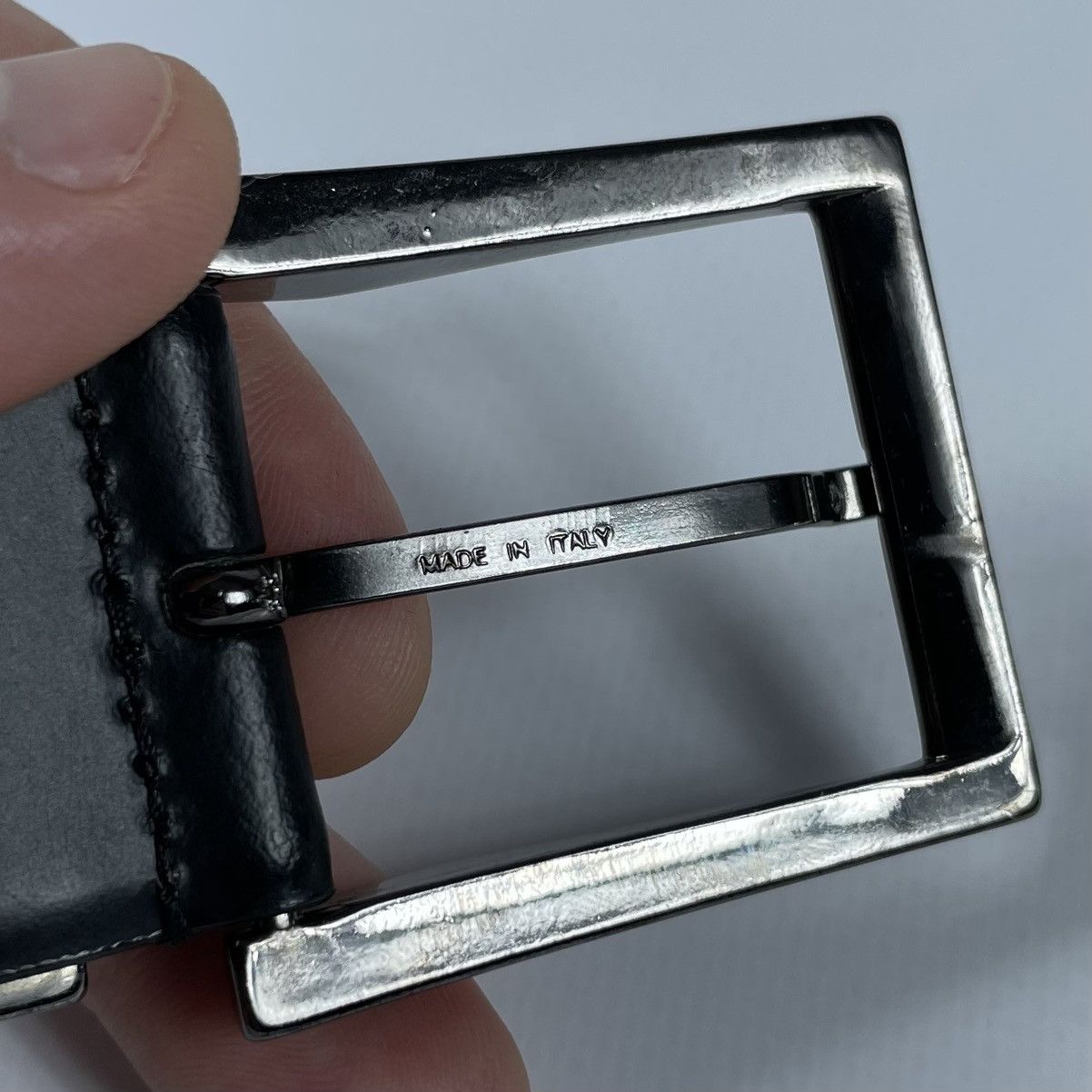 Versace Jeans Couture Versace Jeans Couture Leather Belt Size ONE SIZE - 7 Thumbnail