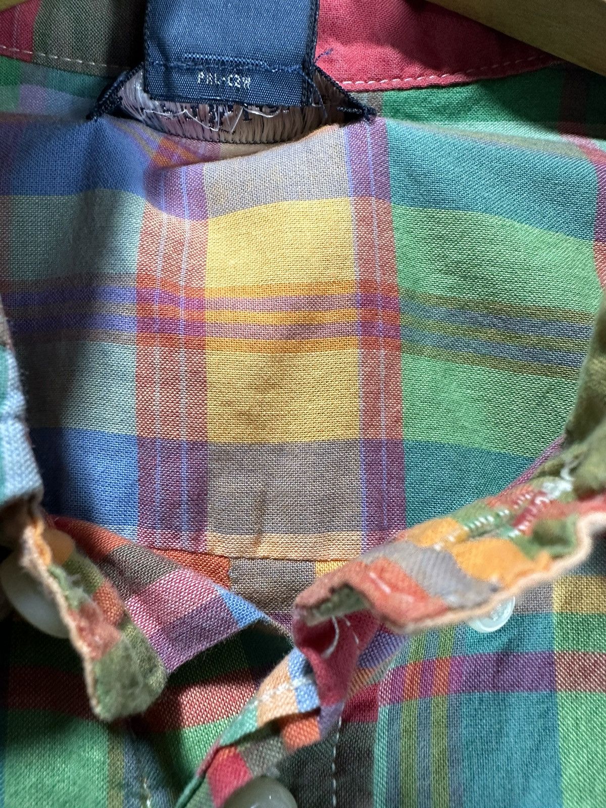 Ralph Lauren Vintage 90s Polo Ralph Lauren shirt ISSEY MIYAKE STYLE Size US M / EU 48-50 / 2 - 7 Thumbnail