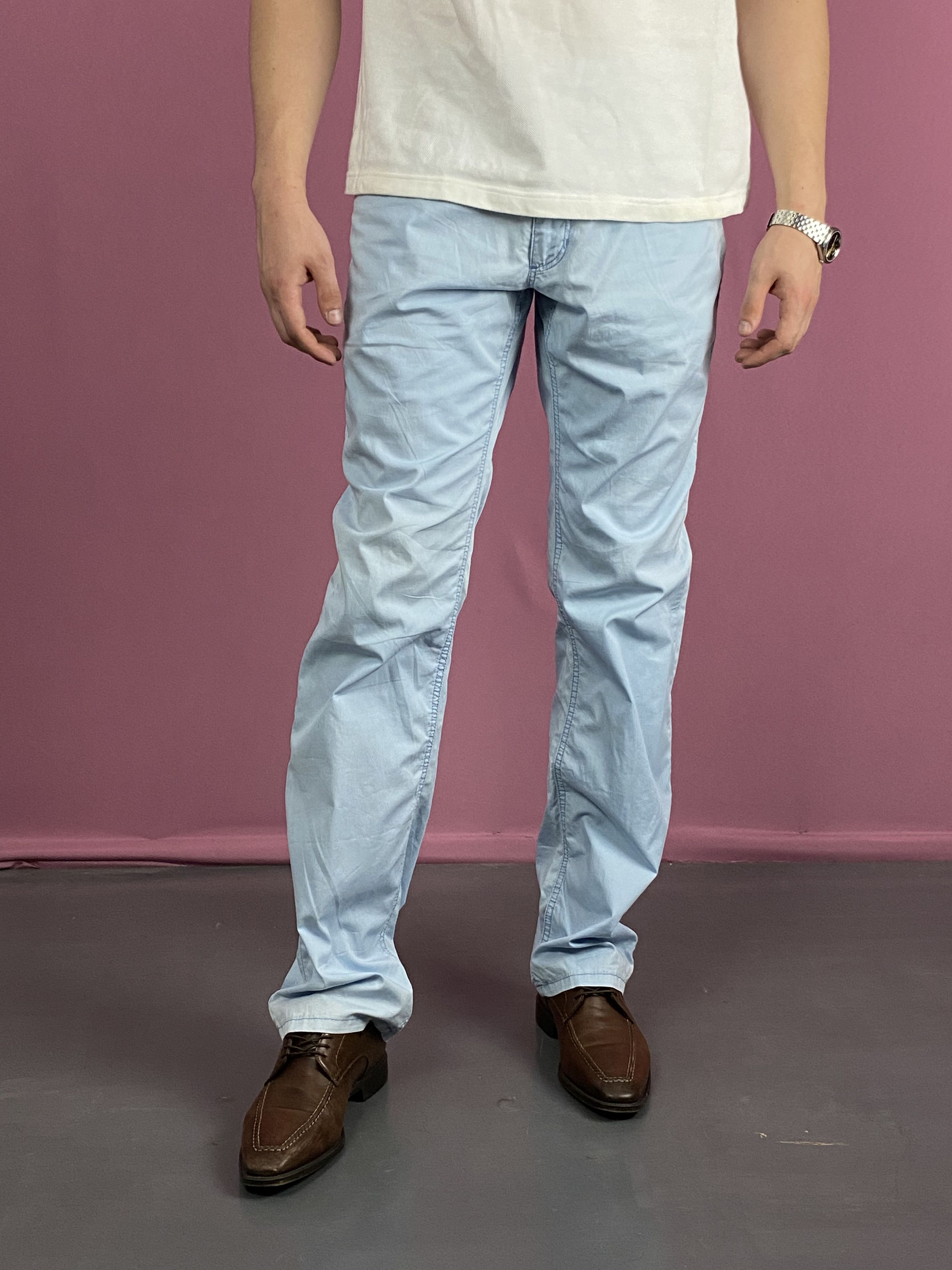 Burberry × Vintage Burberry Vintage Men's Chino Pants - L Size US 44 / EU 60 - 2 Thumbnail