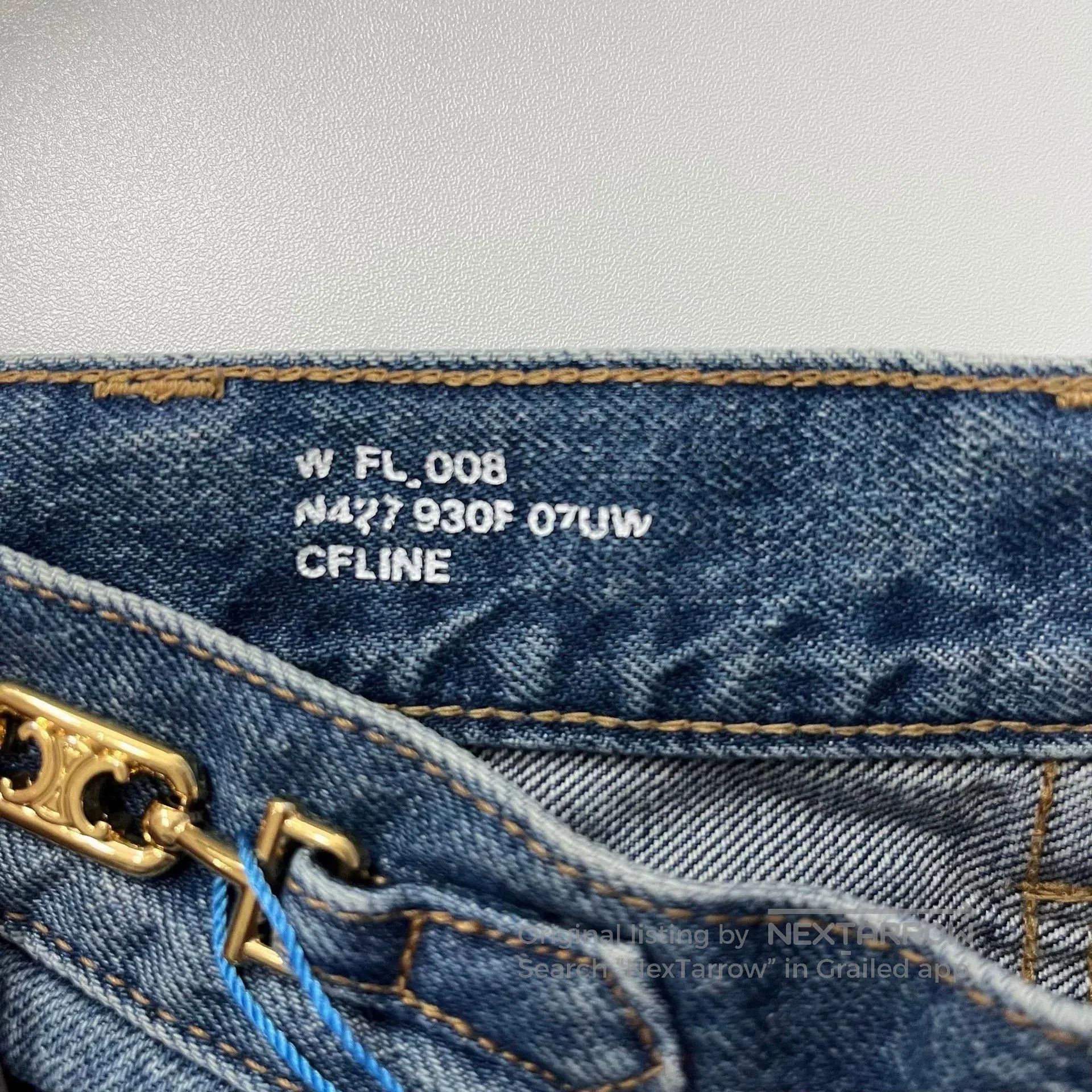 Celine CELINE Blue Jeans Size 25. Size 25" / US 0 / IT 36 - 7 Thumbnail