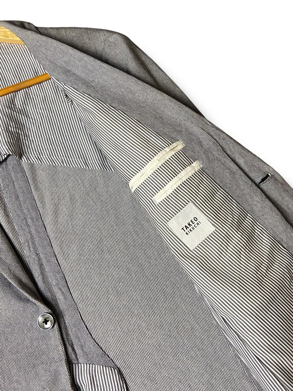 Japanese Brand × Takeo Kikuchi × Vintage Vintage Takeo Kikuchi Brand Light Blazer (130) Size US XXS / EU 40 - 4 Thumbnail