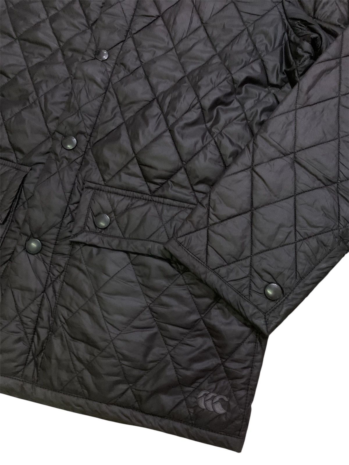 Canterbury of New Zealand Vtg Canterbury Quilted Black Jacket Size US M / EU 48-50 / 2 - 2 Thumbnail