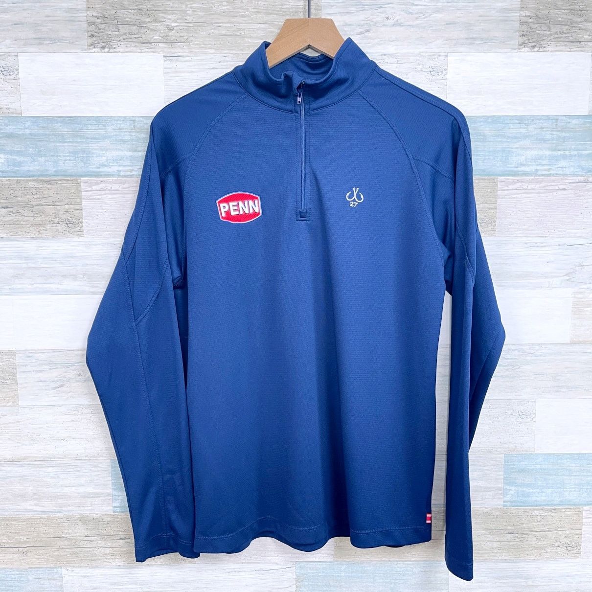 Other PENN Saltwater Fish Montauk Tackle Co Pullover Blue Mens S Size US S / EU 44-46 / 1 - 1 Thumbnail