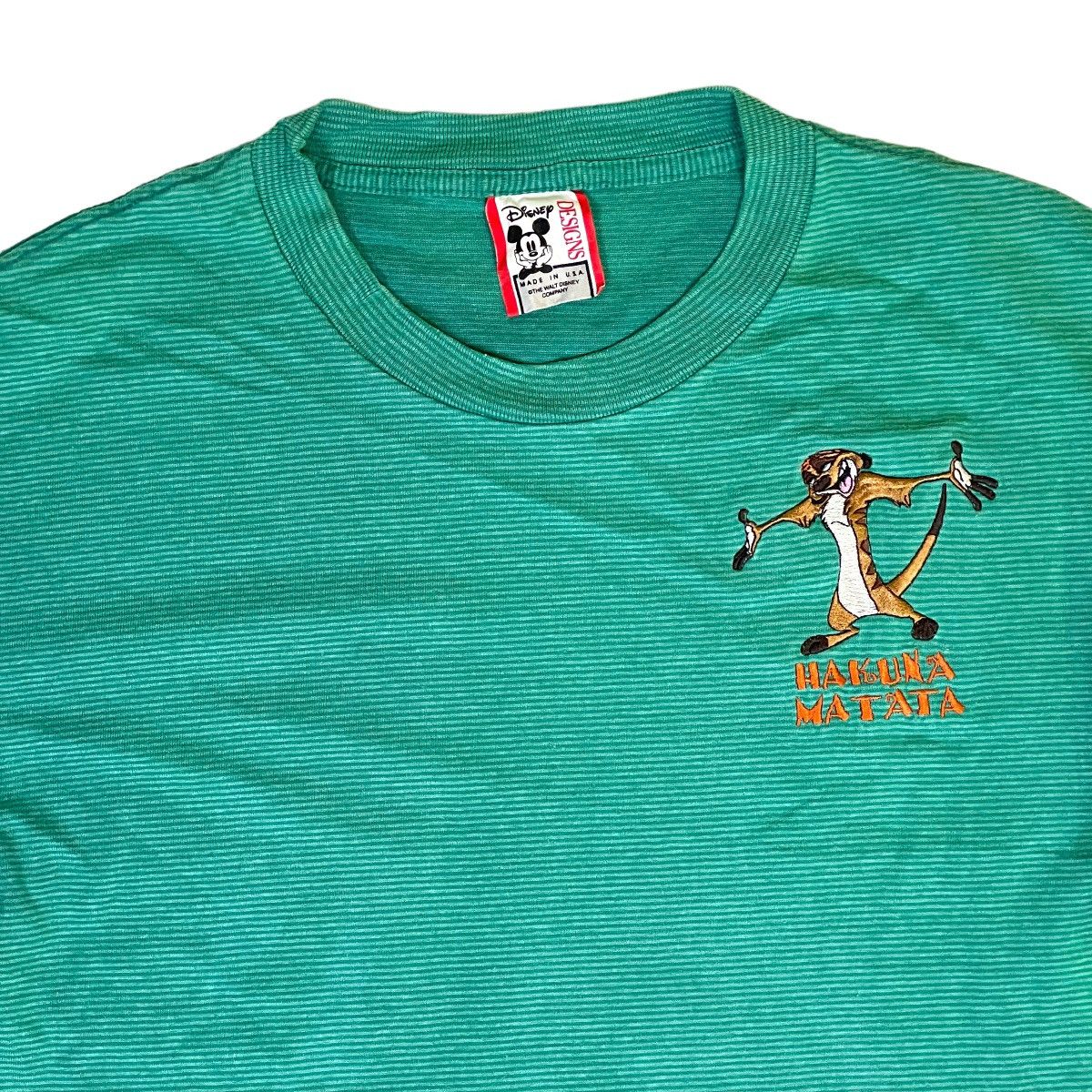 Disney Vintage Disney Hakuna Matata Single Stitch Tee Size US S / EU 44-46 / 1 - 3 Thumbnail