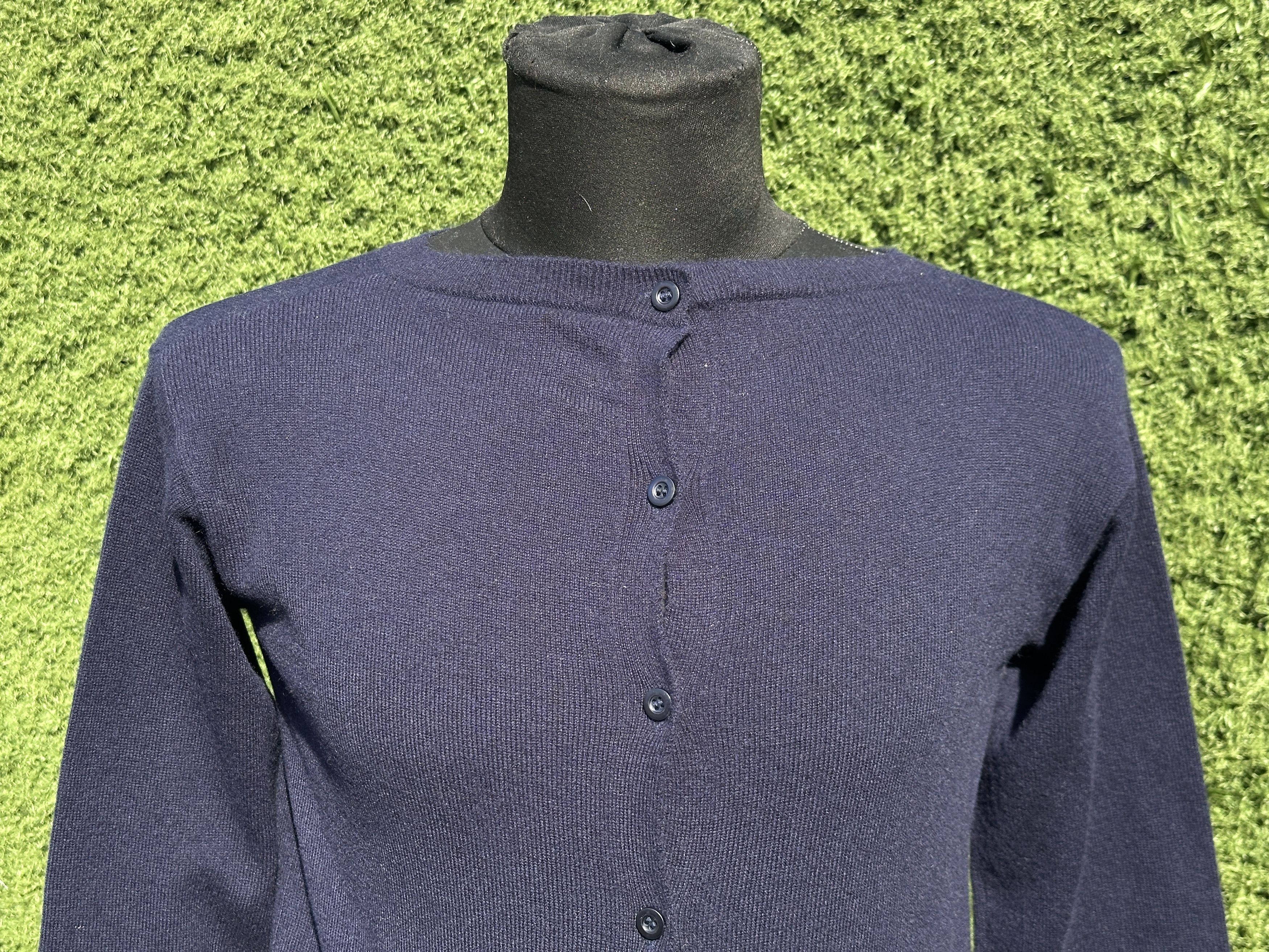 Prada Prada Button-Back Reversed Cardigan Size IT 42 Wool Knit Size M / US 6-8 / IT 42-44 - 7 Thumbnail