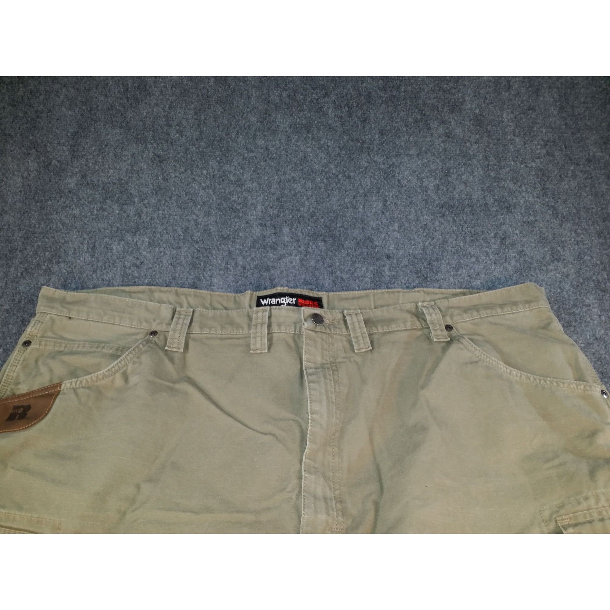 Wrangler Wrangler Riggs Workwear Cargo Shorts Men Sz 48 Rip Stop Rang Size US 44 / EU 60 - 11 Thumbnail