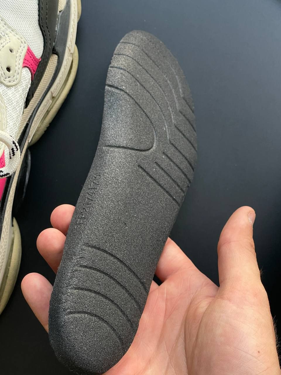 Balenciaga Balenciaga Triple S Black\White\Pink Cunky Sneakers Size US 7 / IT 37 - 17 Thumbnail