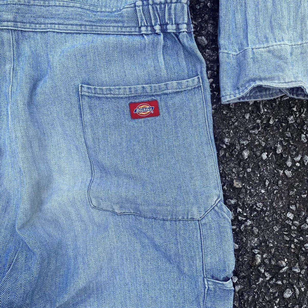 Dickies Vintage Dickies Dirty Distressed Denim Coveralls Size US 41 - 12 Thumbnail