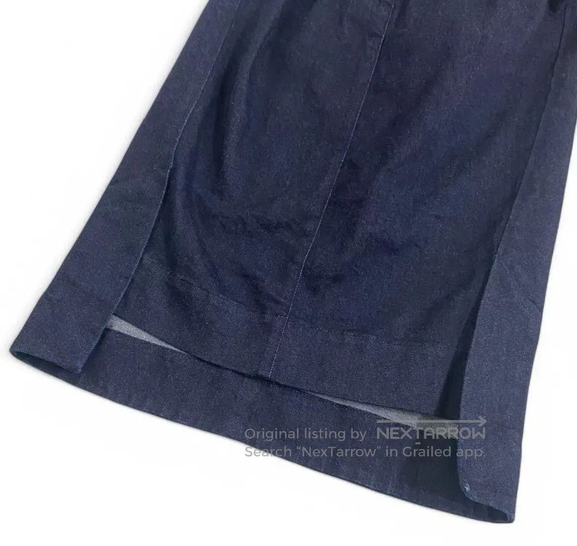 Vivienne Westwood Vivienne Westwood Embroidered Indigo Denim Skirt L. Size 39" - 4 Thumbnail