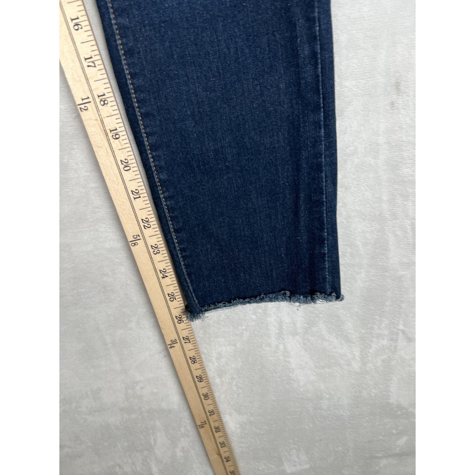 Levi's Levi's Jeans Womens 12 Blue Classic Mid Rise Skinny Ankle Ra Size 32" / US 10 / IT 46 - 3 Thumbnail