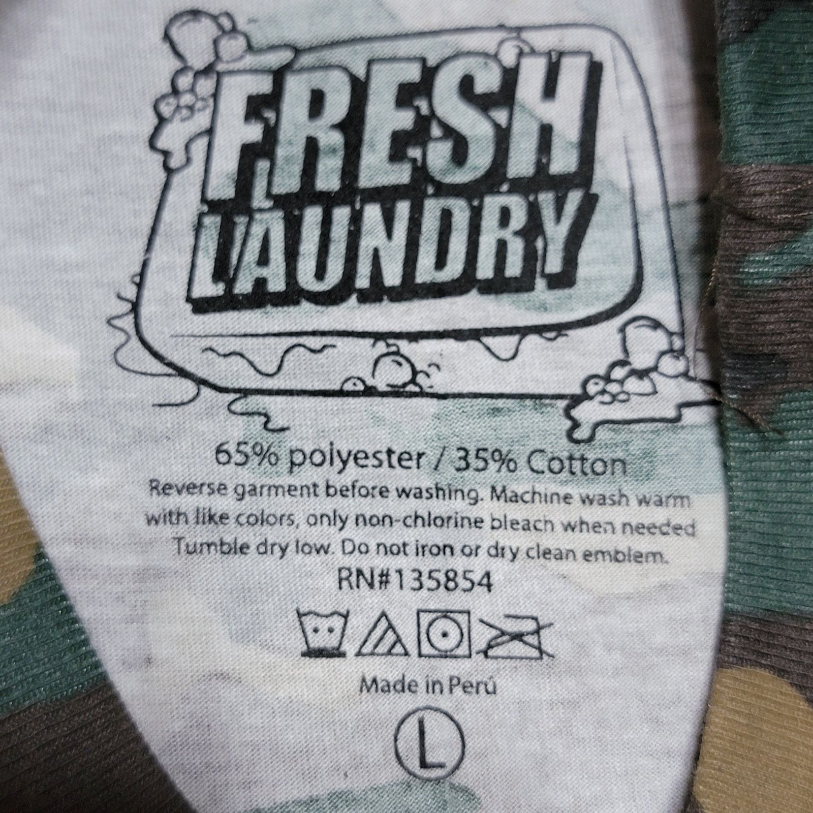 Fresh Laundry Fresh Laundry Unisex Tee "Savage" Bear Shark Mouth - Large Size US L / EU 52-54 / 3 - 6 Thumbnail