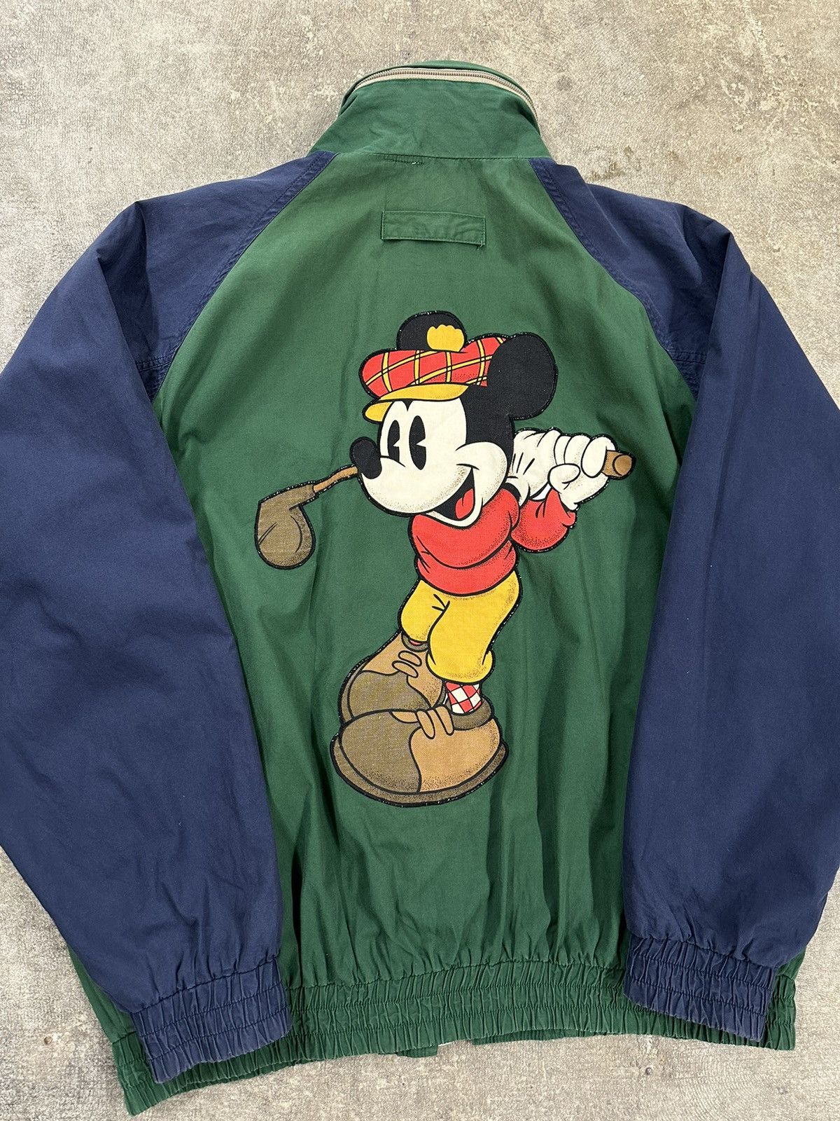 Mickey Mouse Vintage 90s Mickey & Co Golf Cartoon Jacket Size US L / EU 52-54 / 3 - 3 Thumbnail